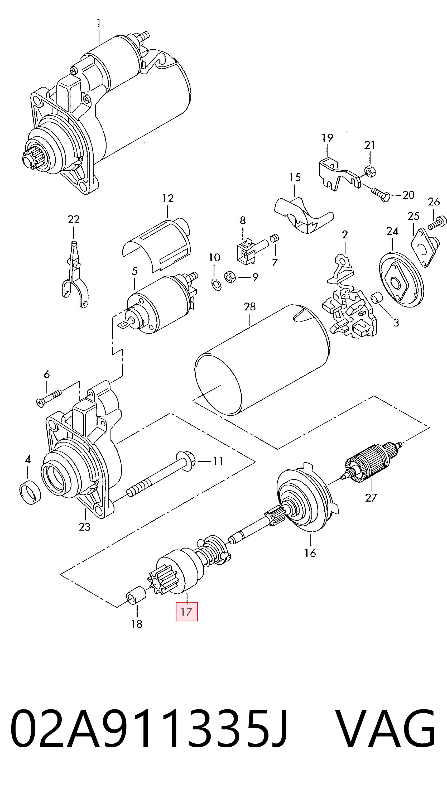 02A911335J VAG