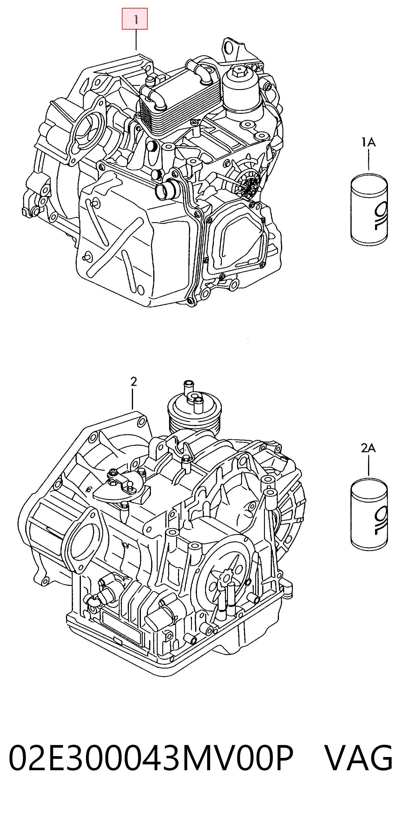  Caixa Automática de Mudança montada Skoda Octavia II A5 liftback (1Z3) (2004 - 2013) II A5