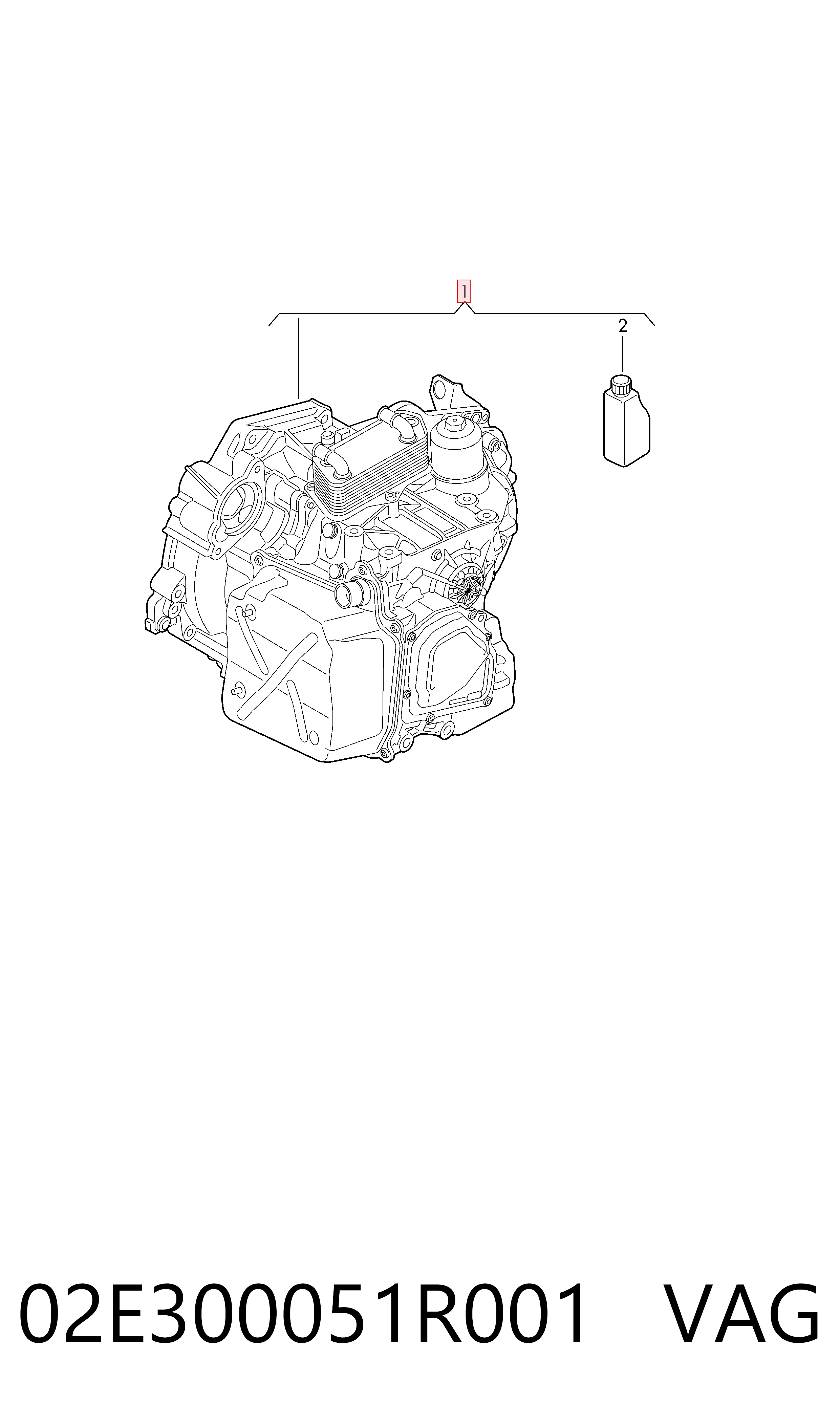 Caixa Automática de Mudança montada para Volkswagen Jetta V 1K2