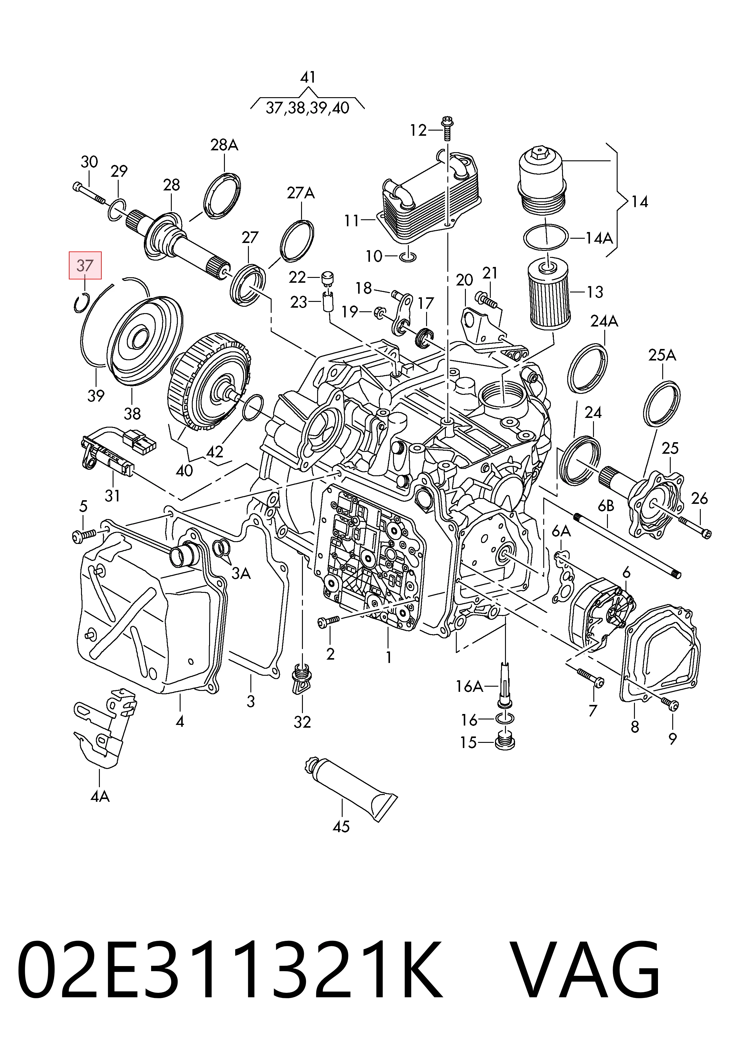 02E311321K VAG 
