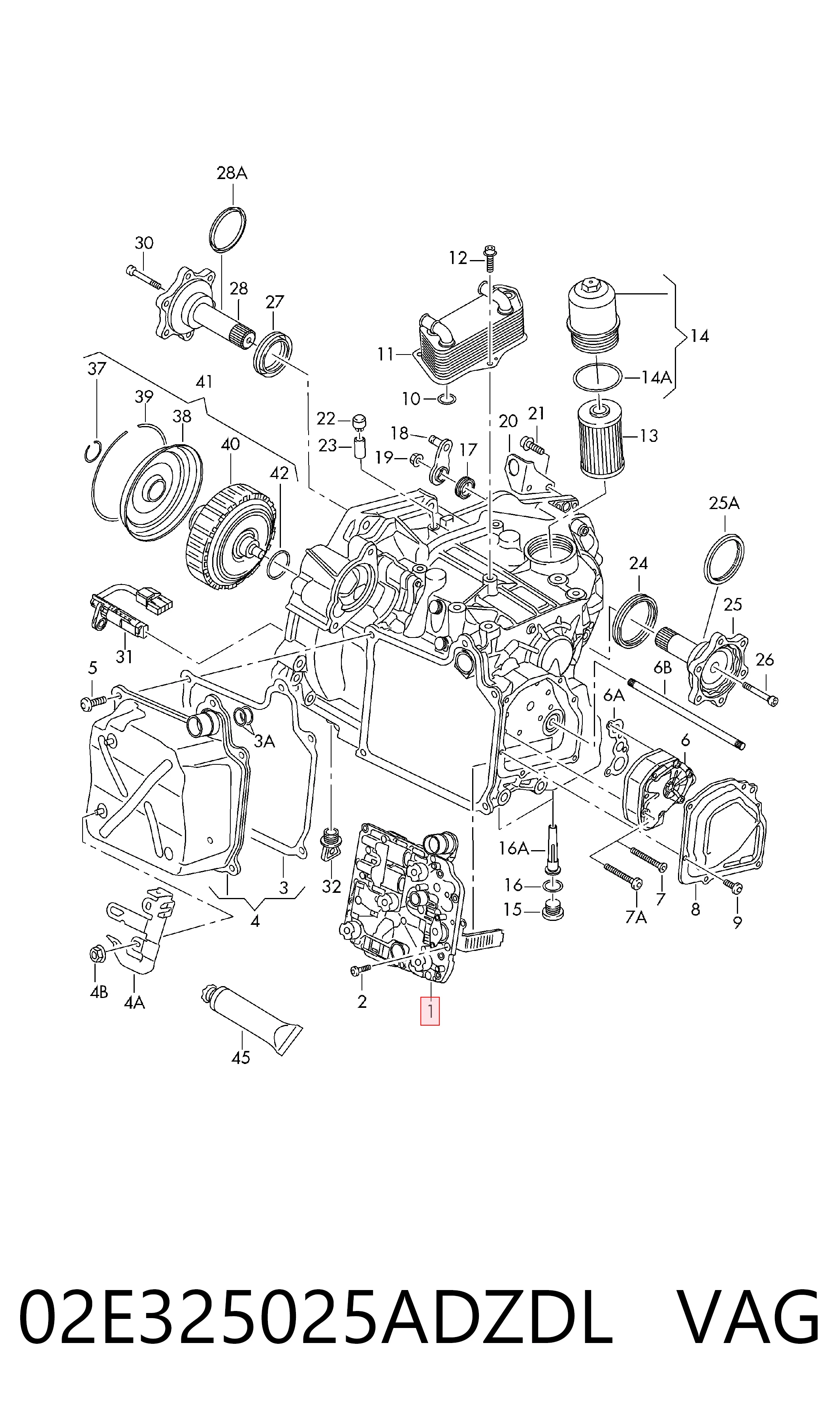02E325025ADZDL VAG