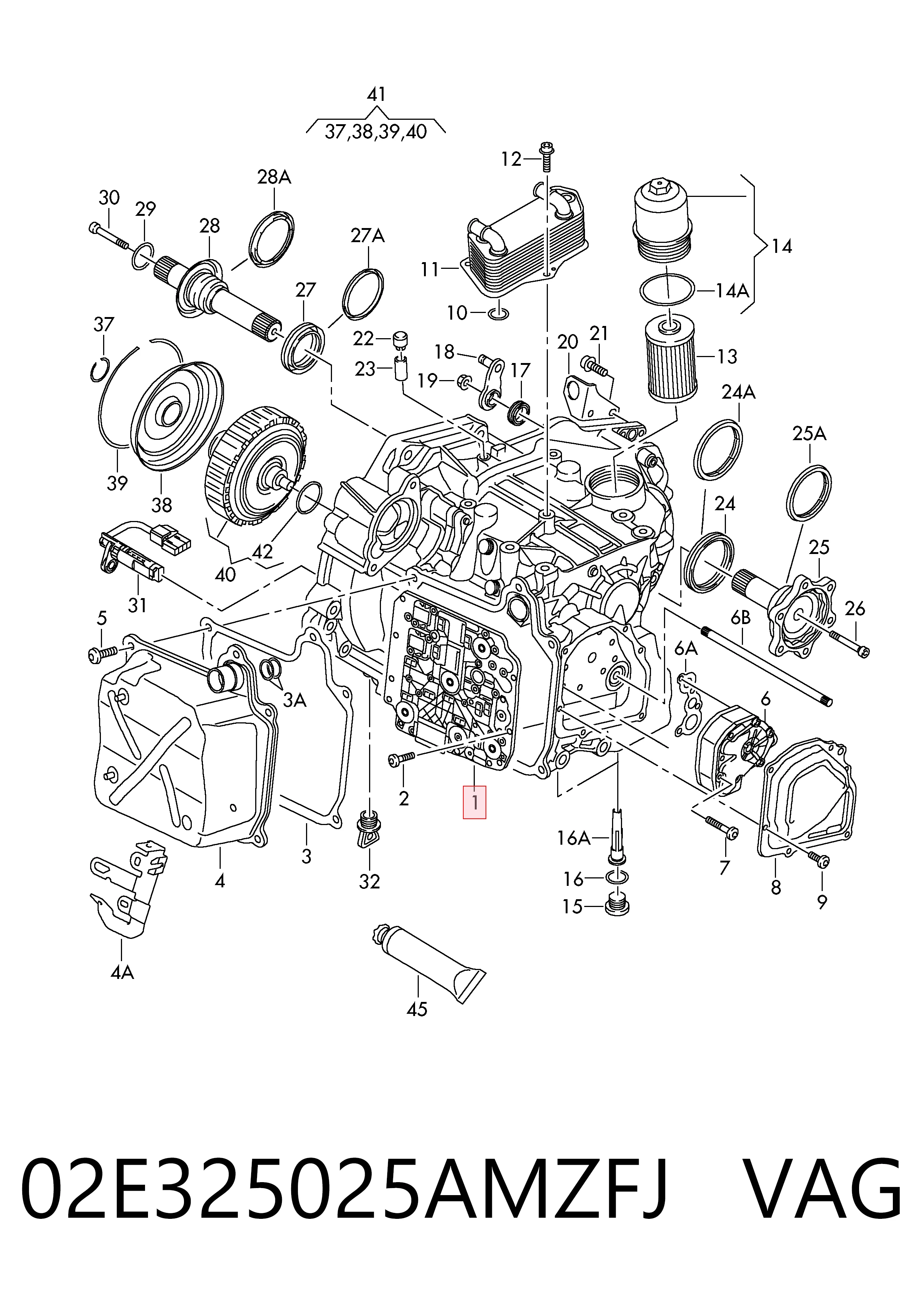 02E325025AMZFJ VAG