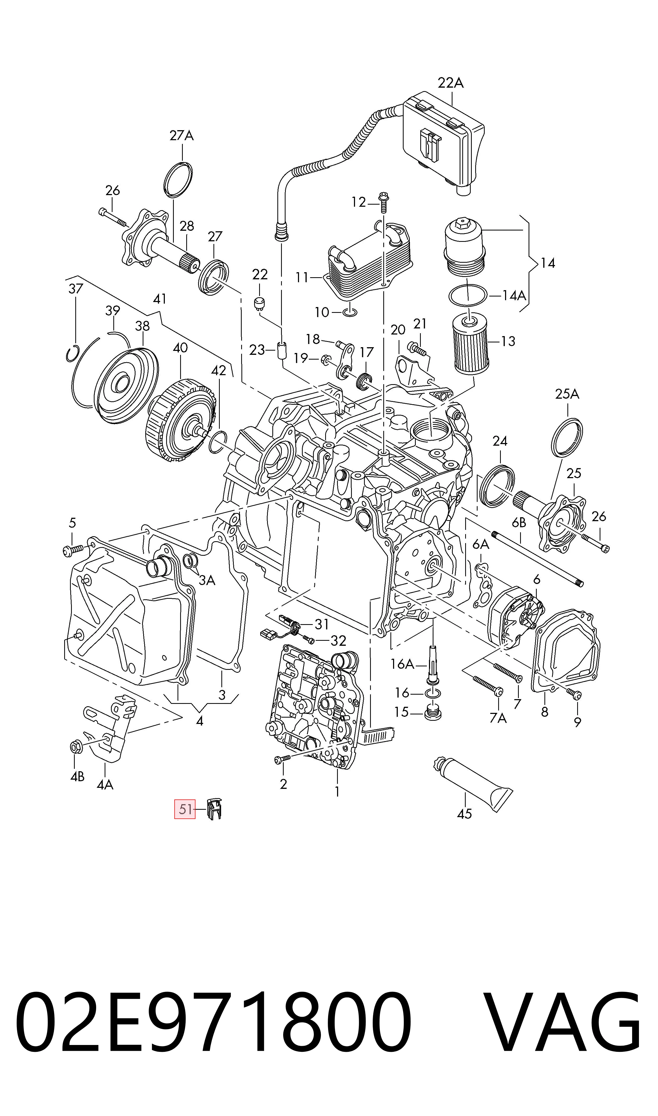  VAG 02E971800 preço, a partir de 12,92 USD