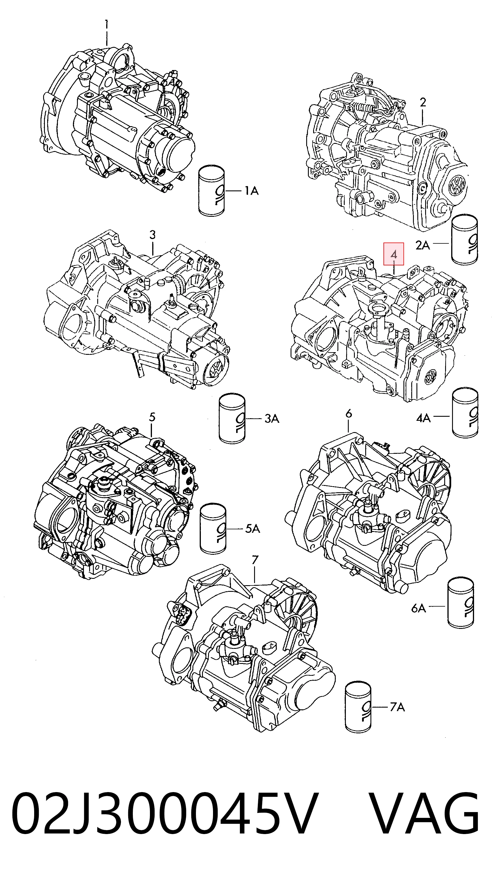 02J300045V VAG