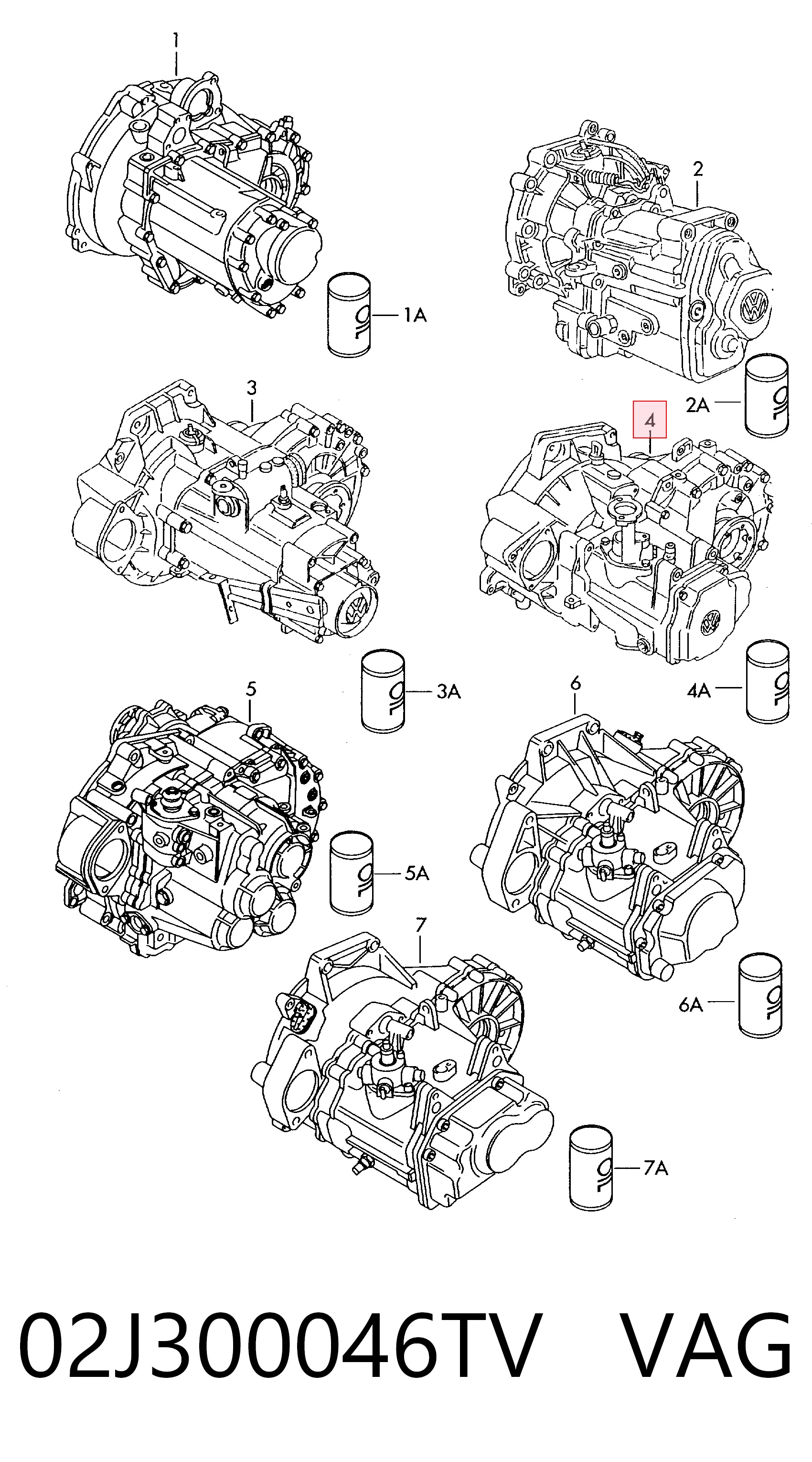 02J300046TV VAG