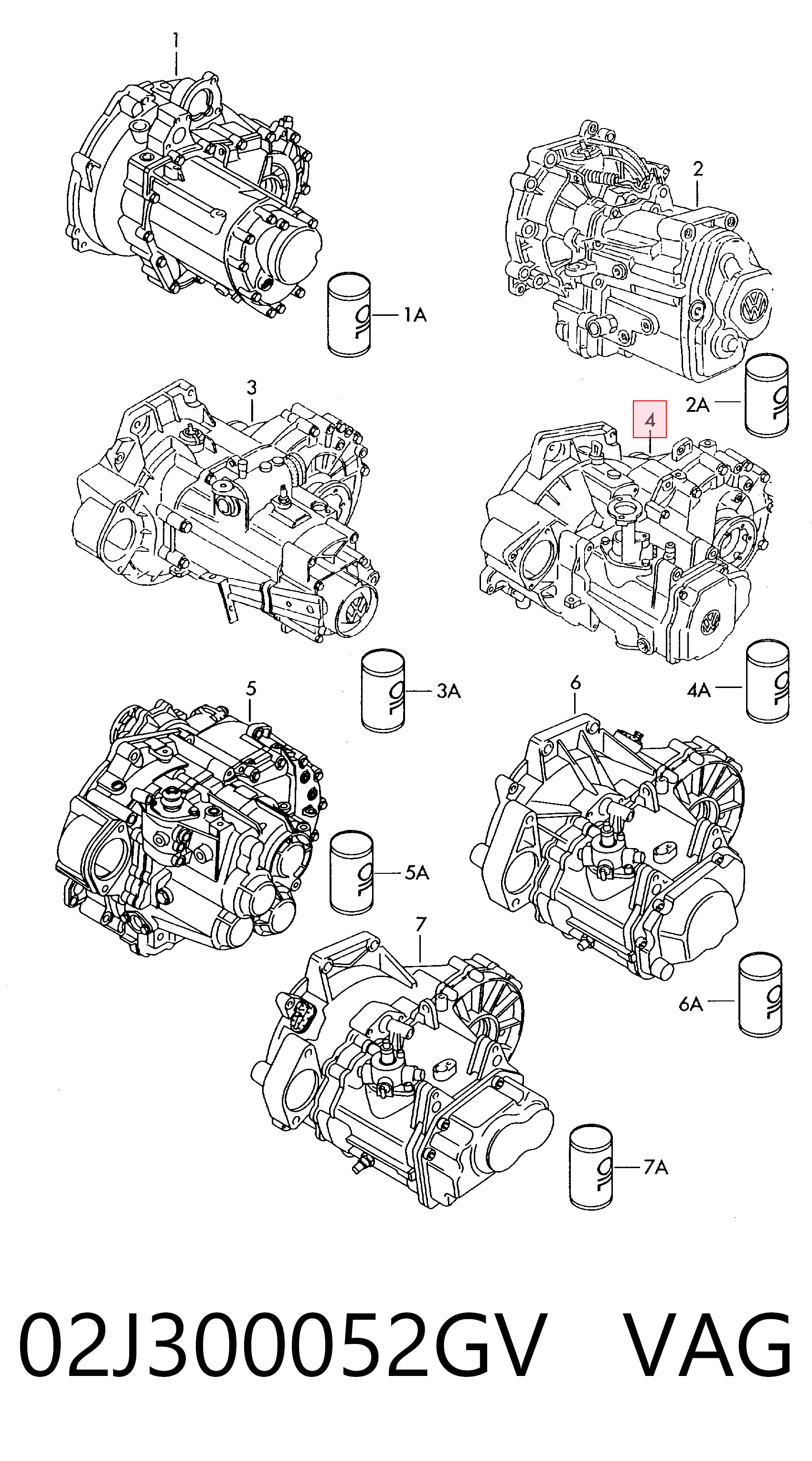 02J300052GV VAG