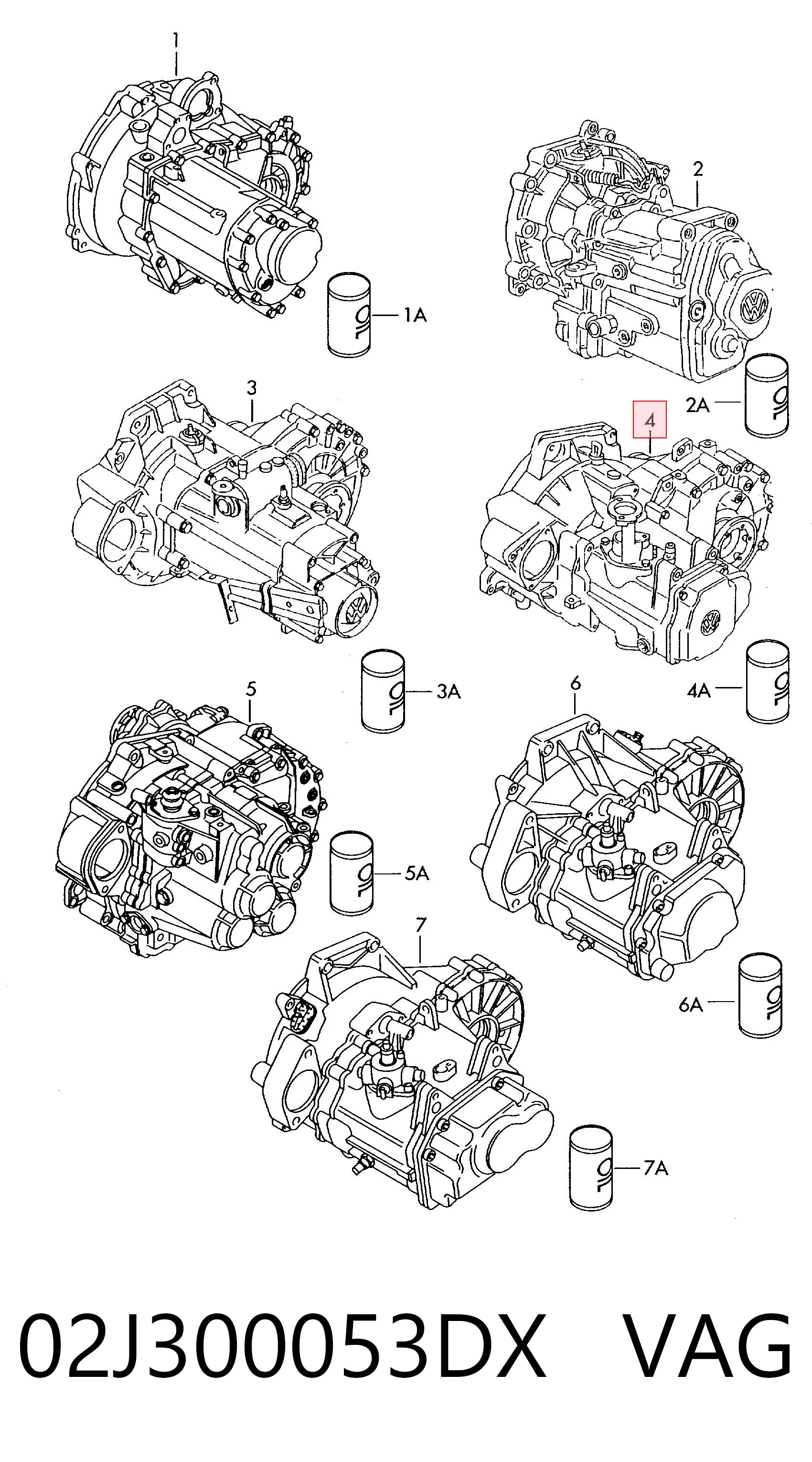 02J300053DX VAG
