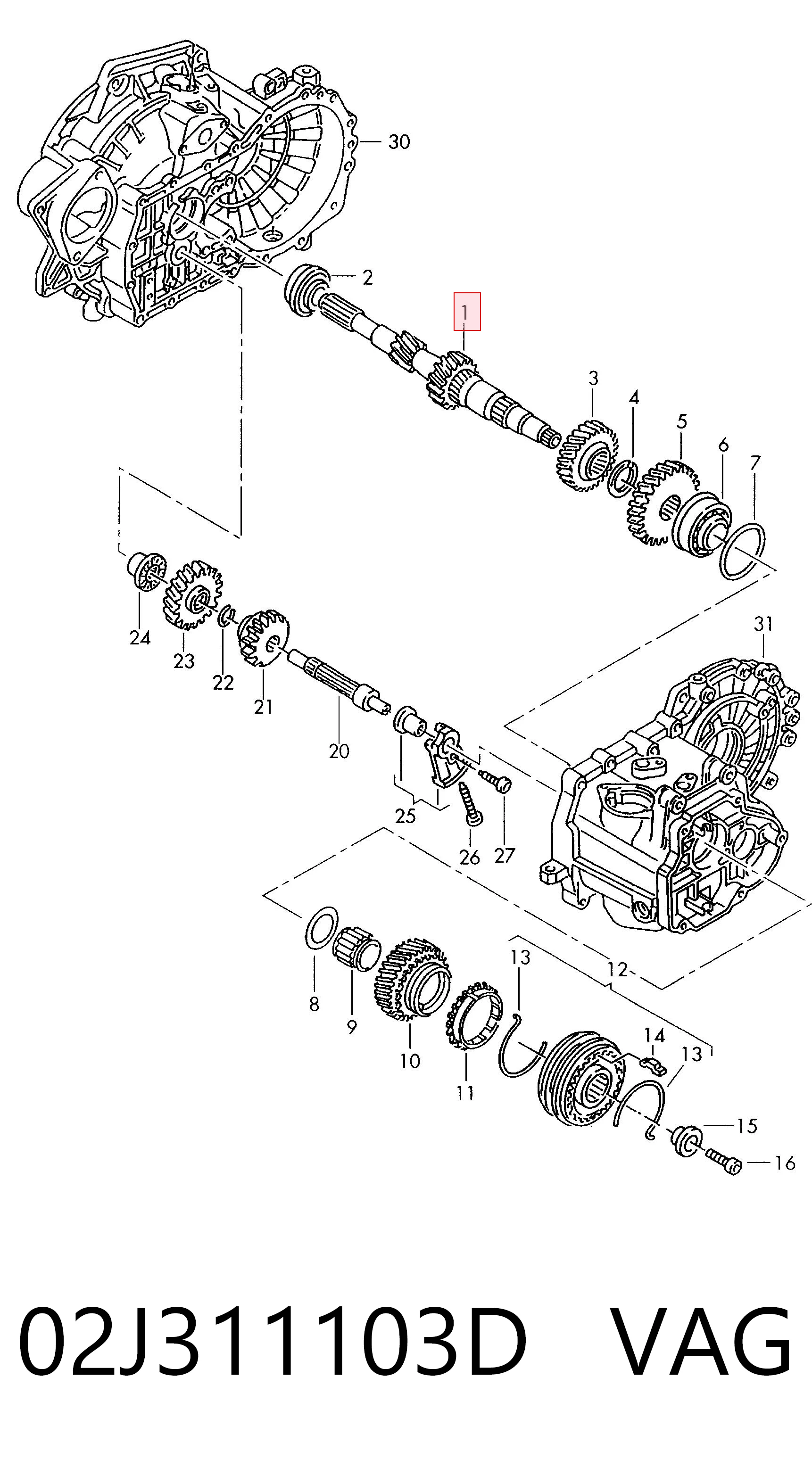 02J311103D VAG