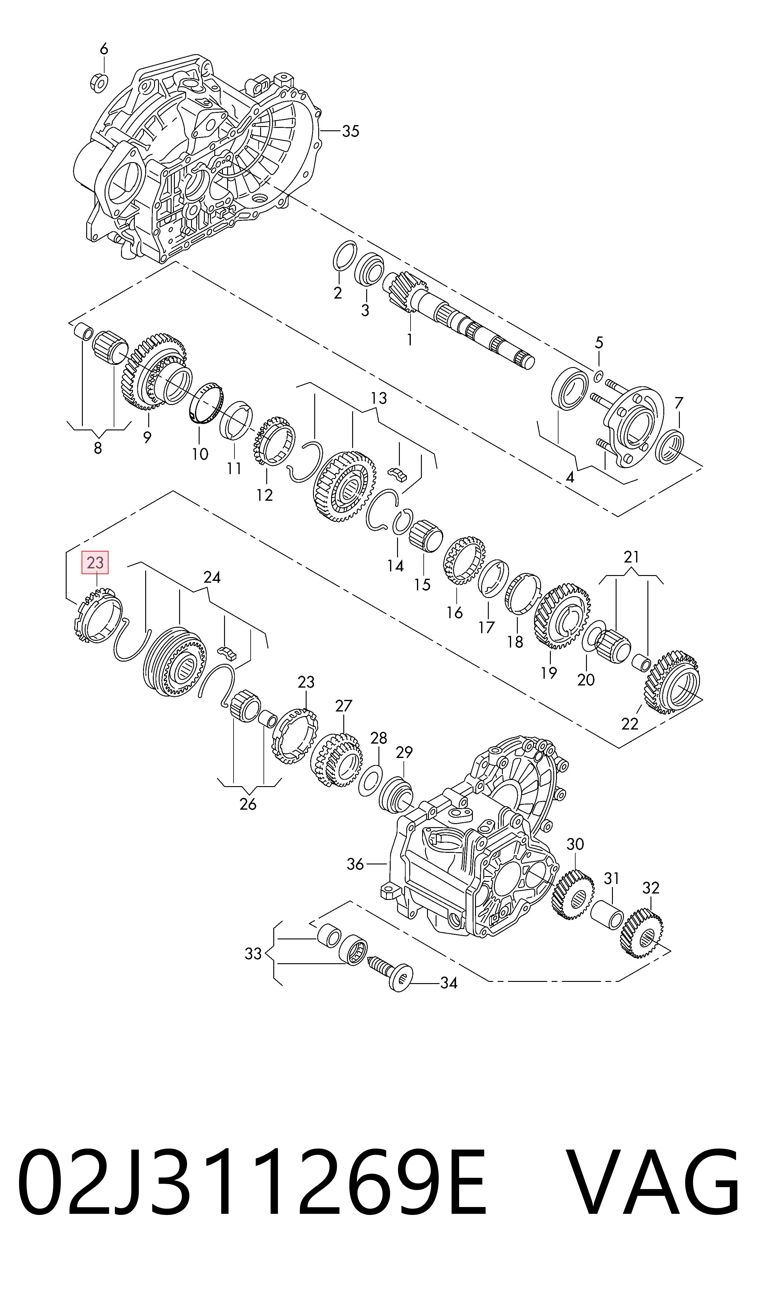 Anel de sincronizador VAG 02J311269E preço, a partir de 76,12 USD