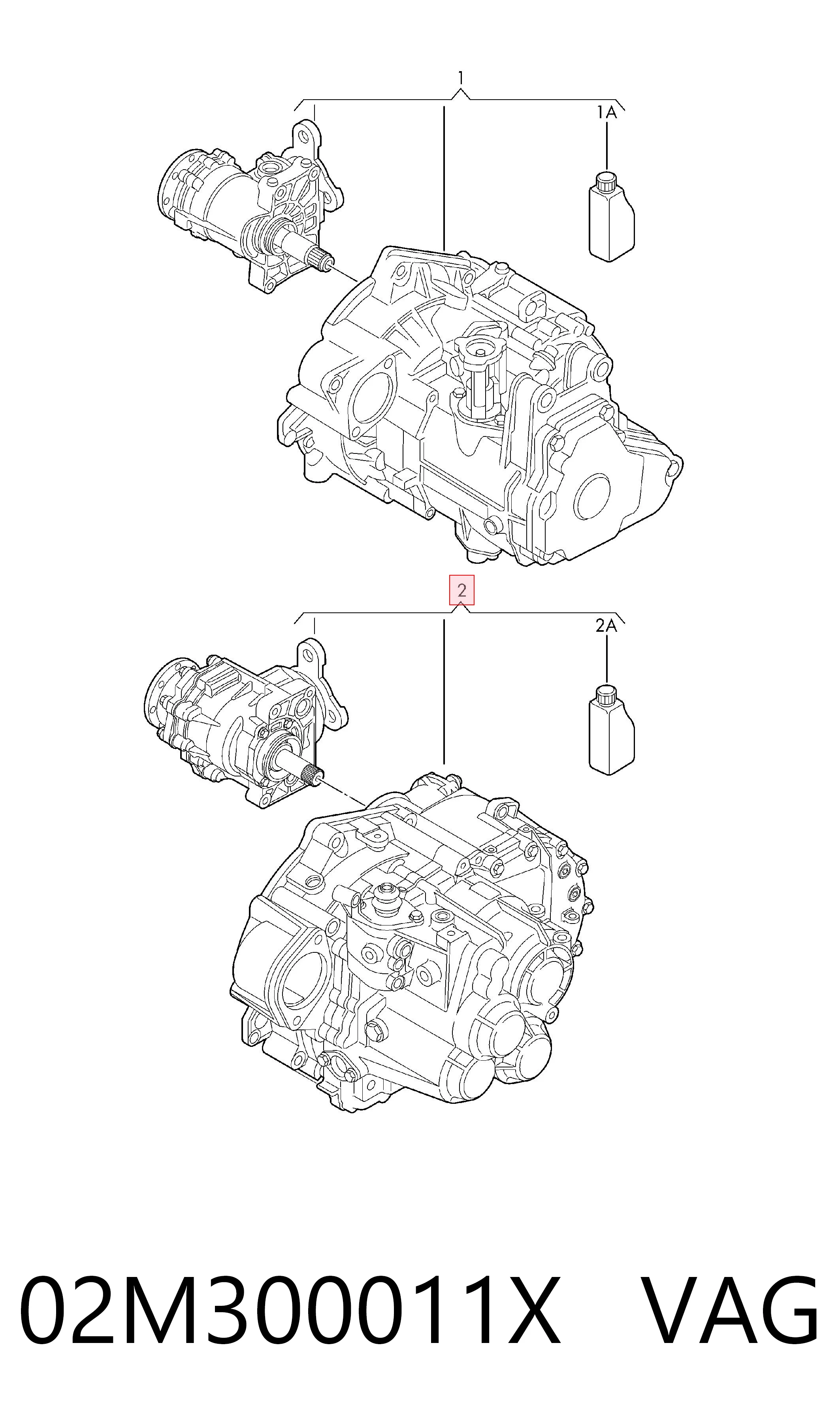 Caixa de Mudança montada (caixa mecânica de velocidades) Audi TT  8N3 ao melhor preço