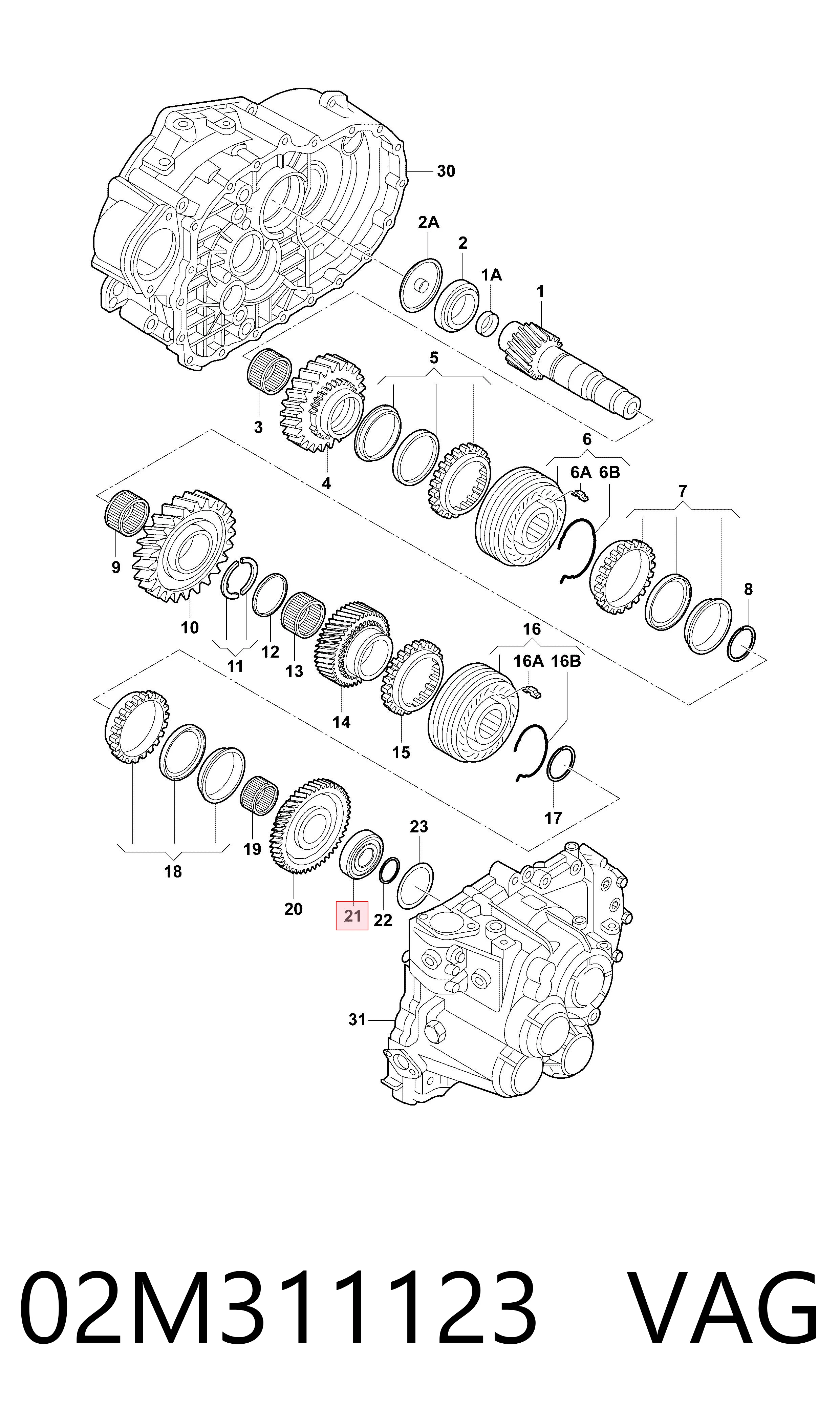 02M311123 VAG