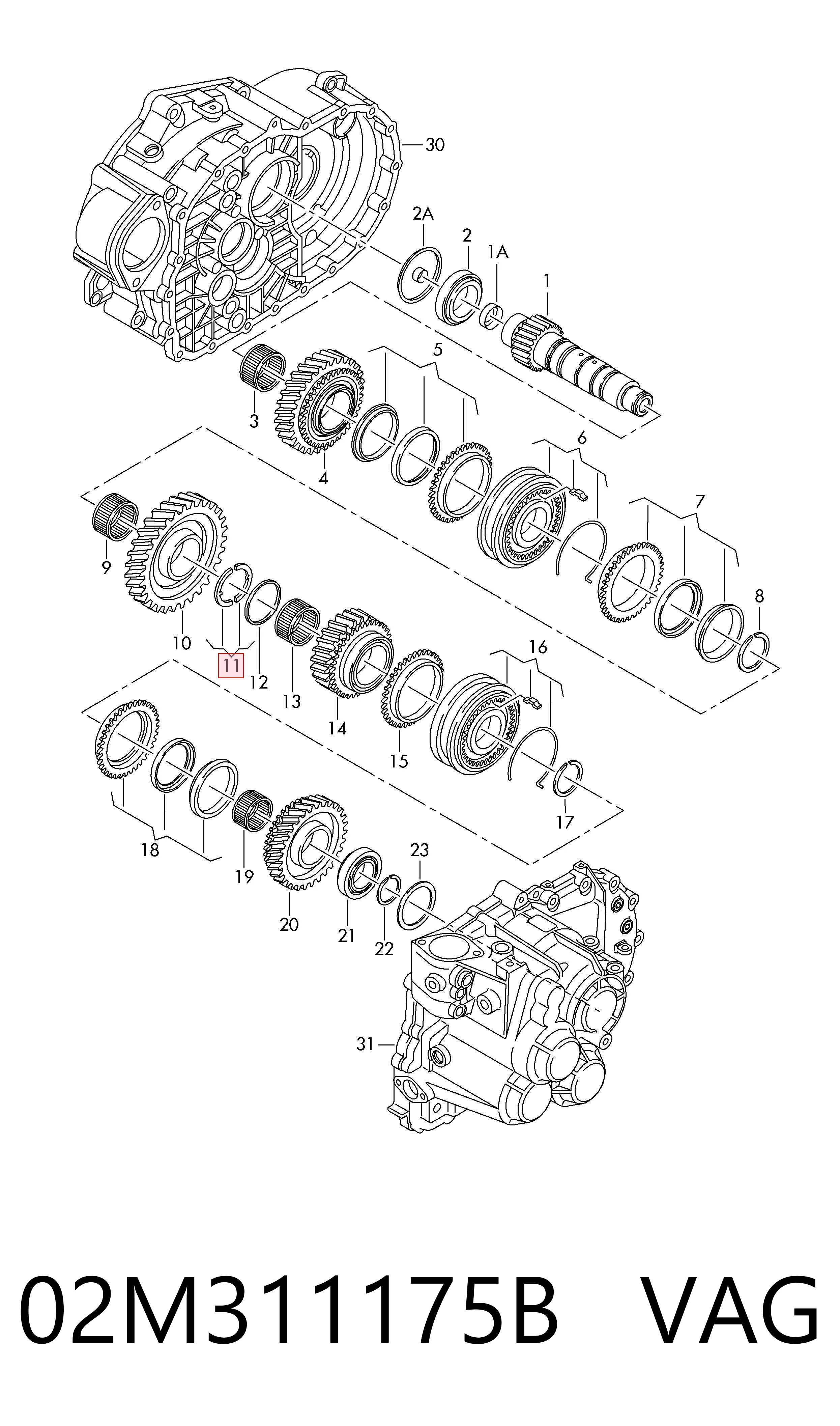 02M311175B VAG 