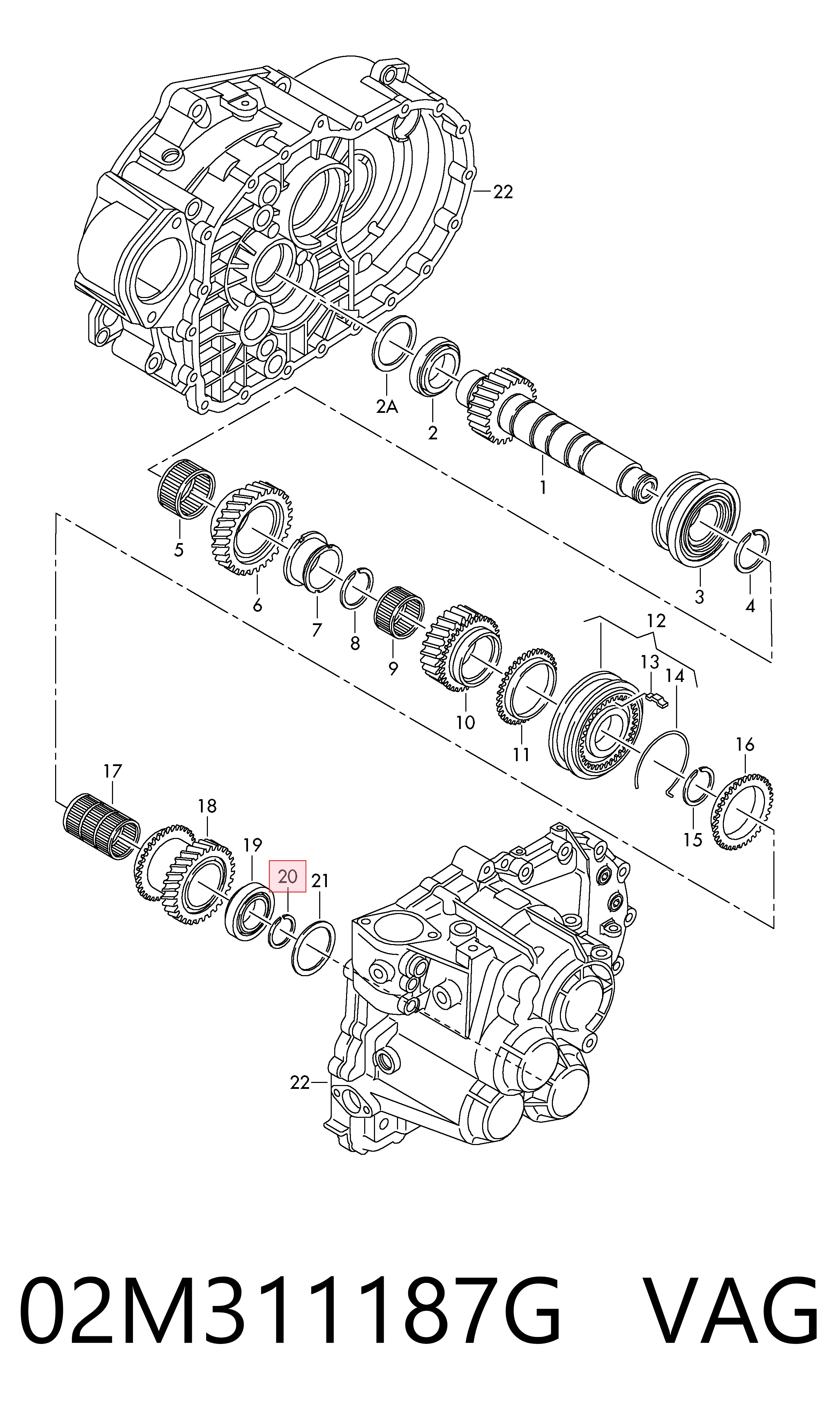 02M311187G VAG