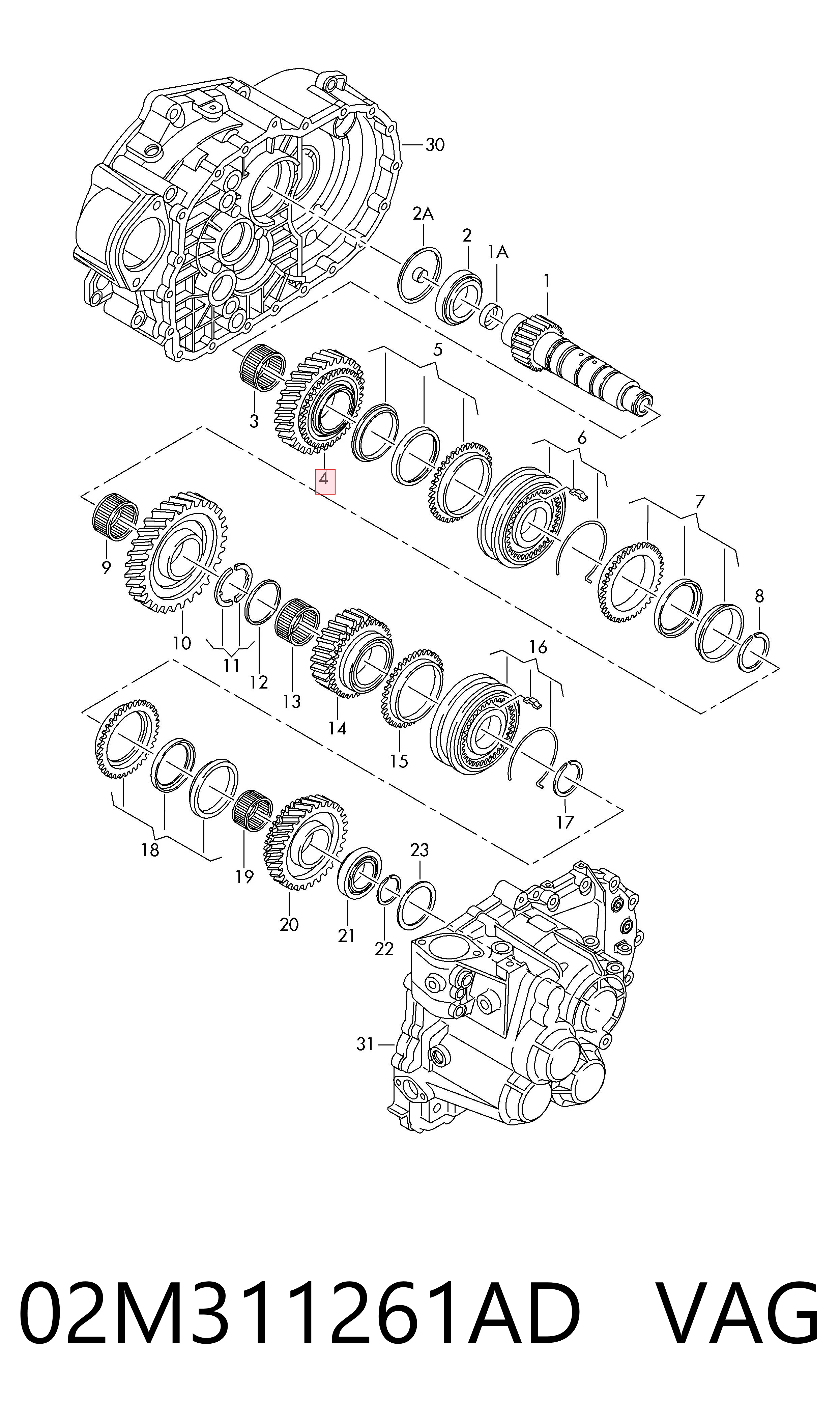 02M311261AD VAG