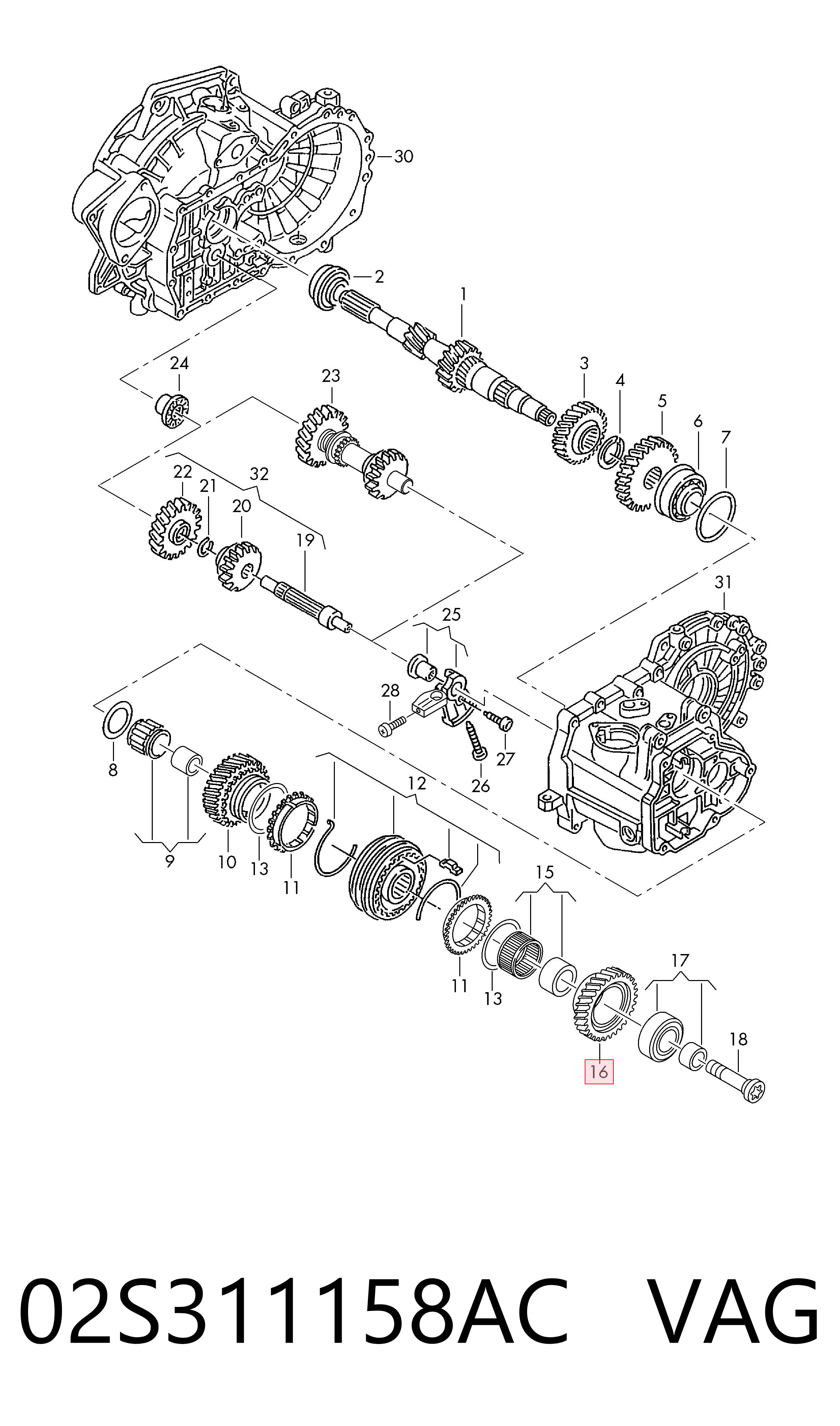 02S311158AC VAG