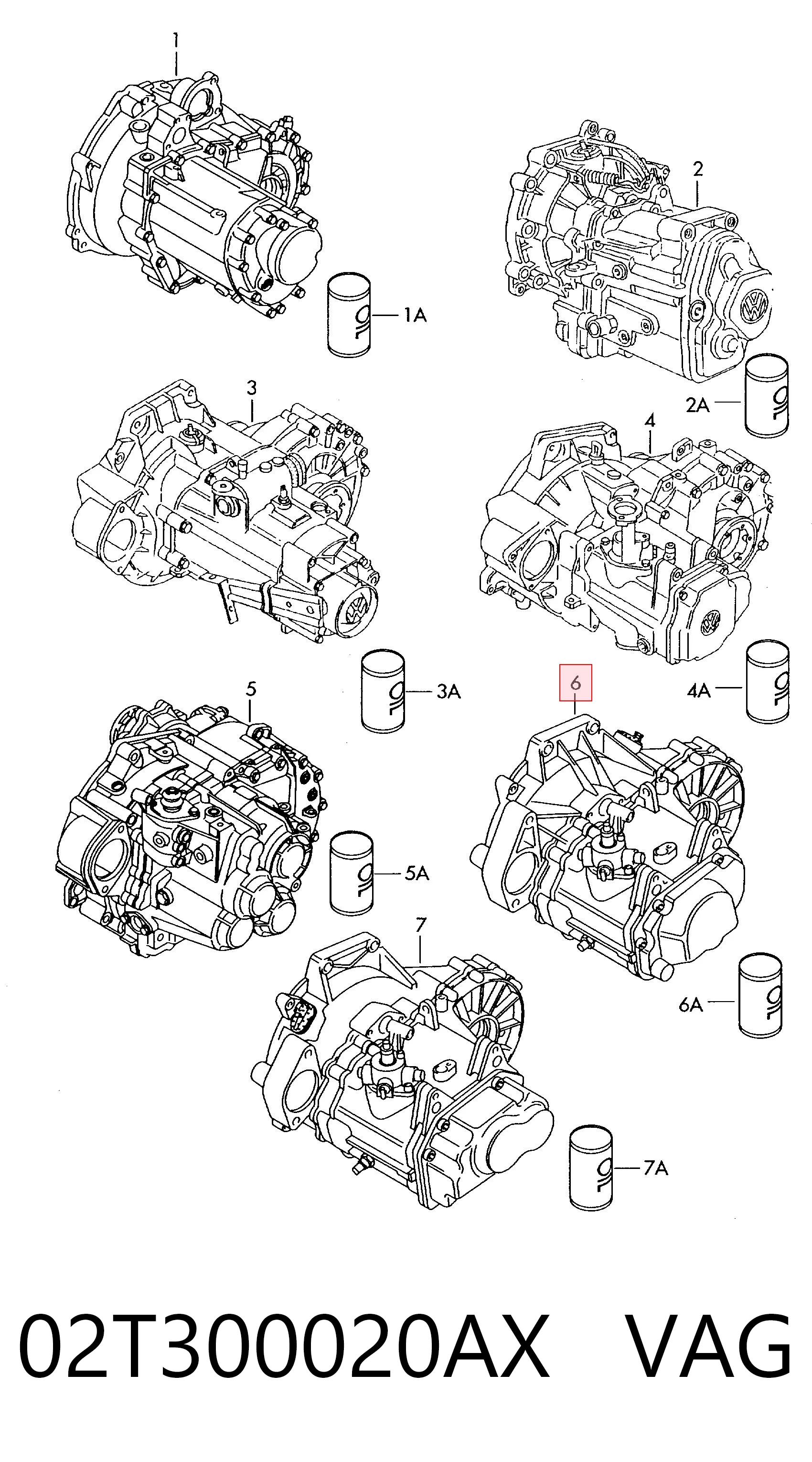 02T300020AX VAG