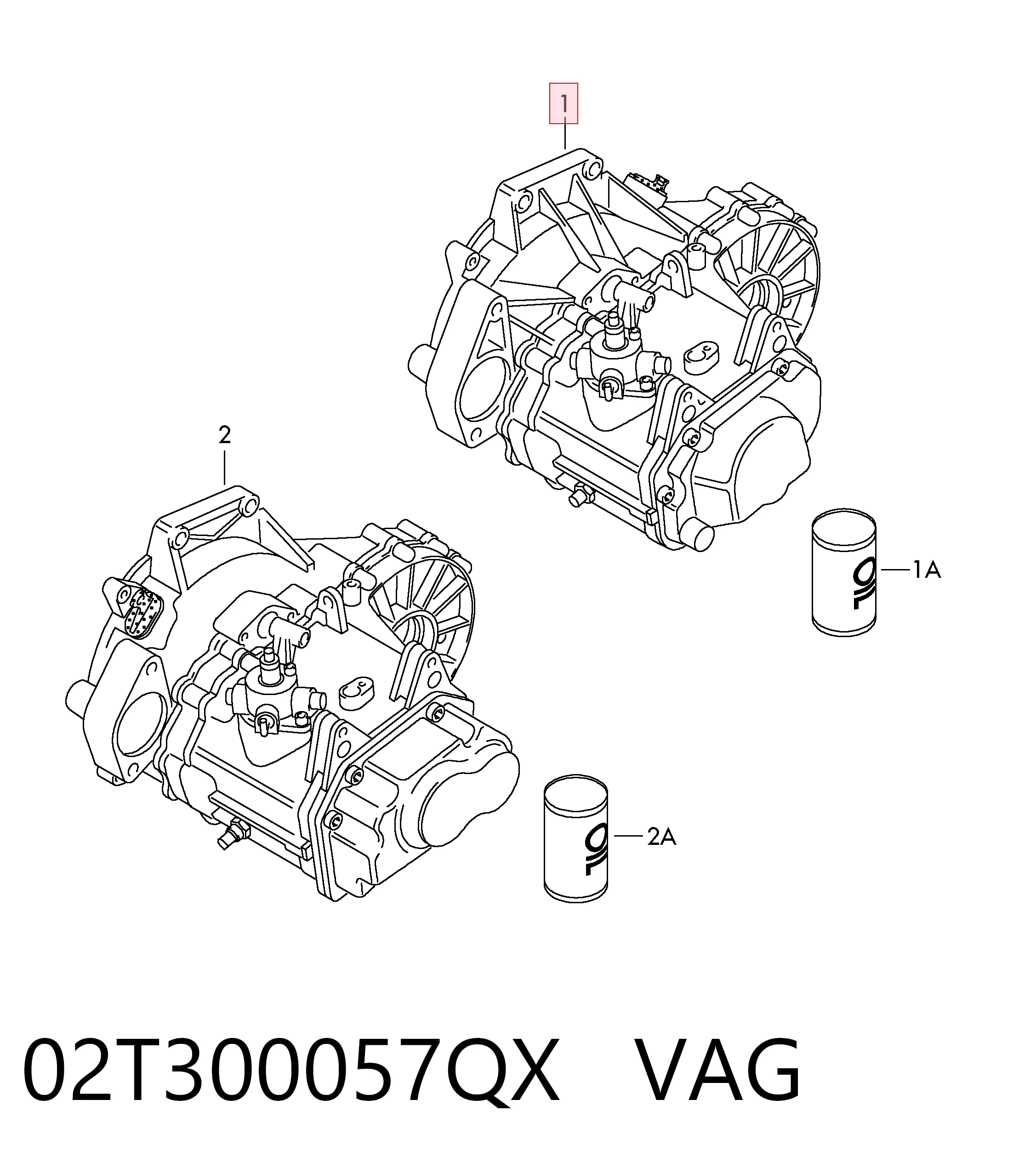 Caixa de Mudança montada (caixa mecânica de velocidades) para Fiat Siena 178