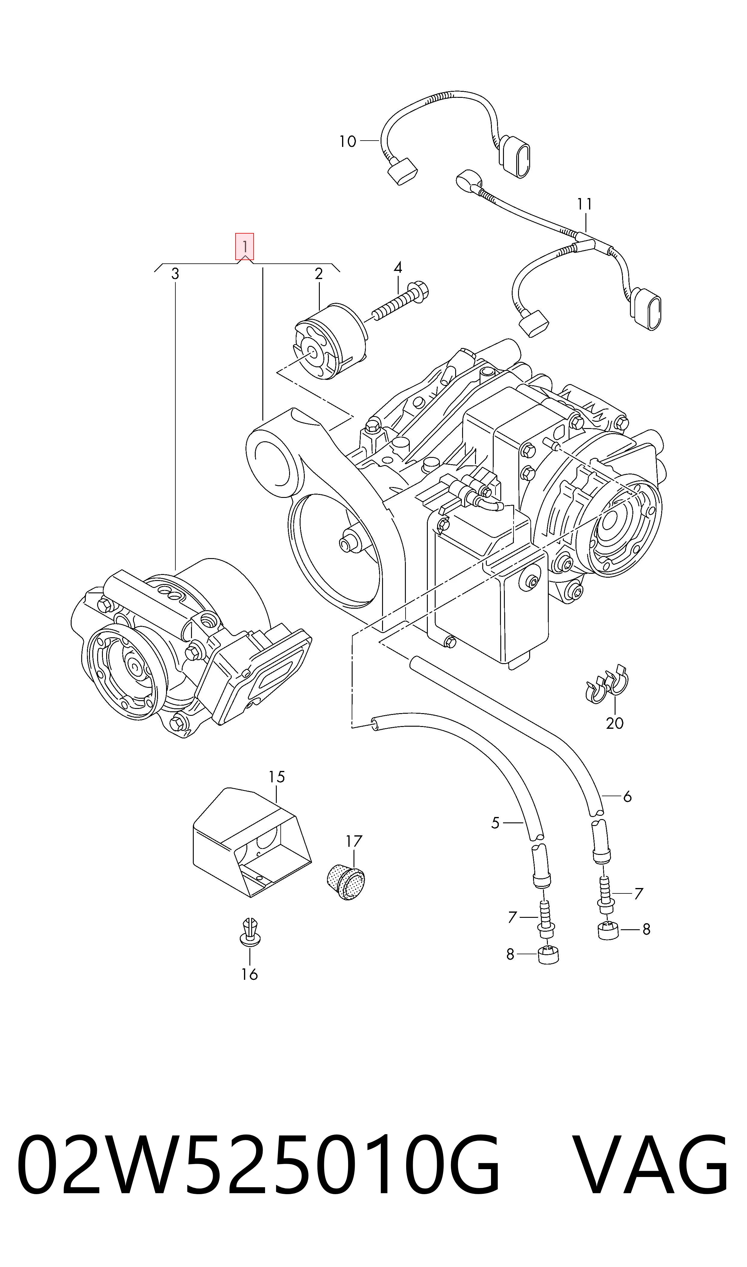 02W525010G VAG
