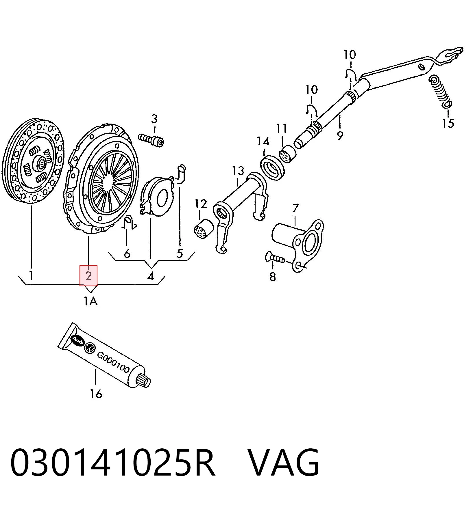 Compre Cesta de embraiagem Volkswagen Polo 3
