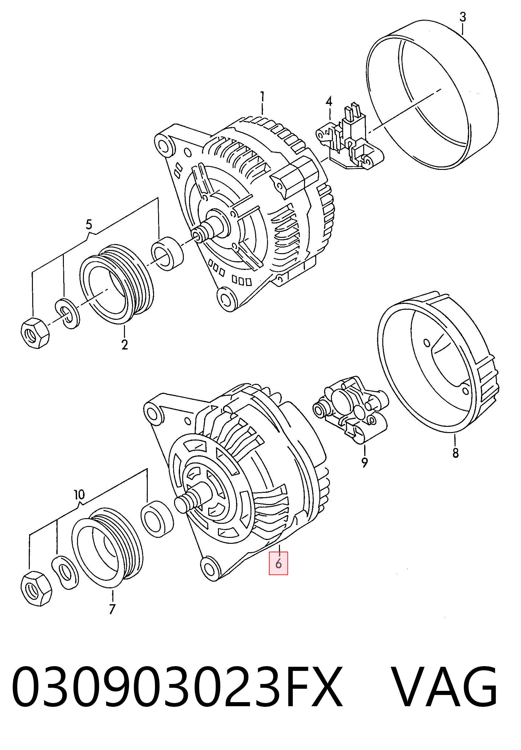 030903023FX VAG