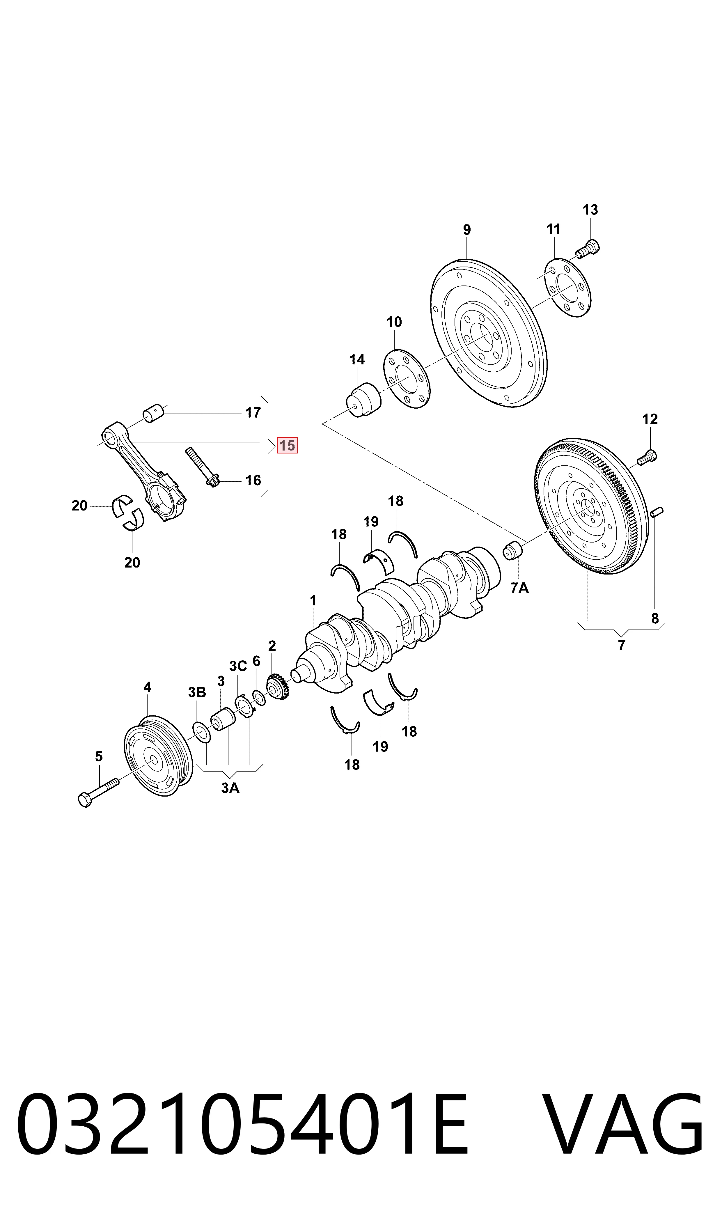 032105401E VAG