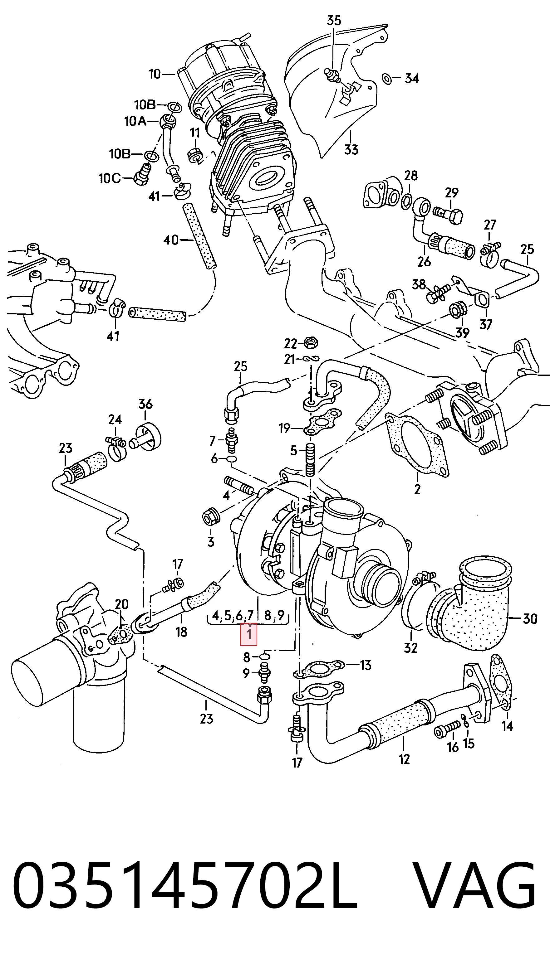 Turbina Audi 100  44, 44Q ao melhor preço