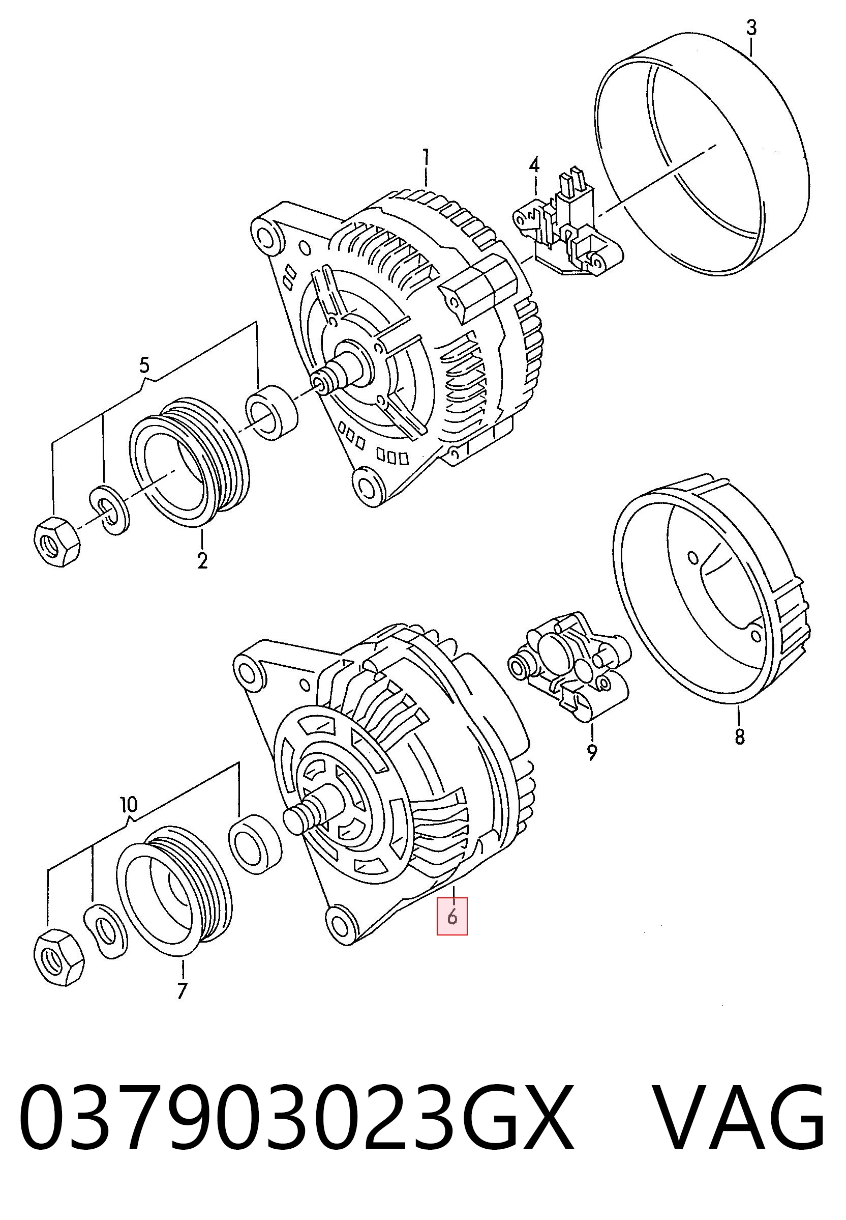 037903023GX VAG