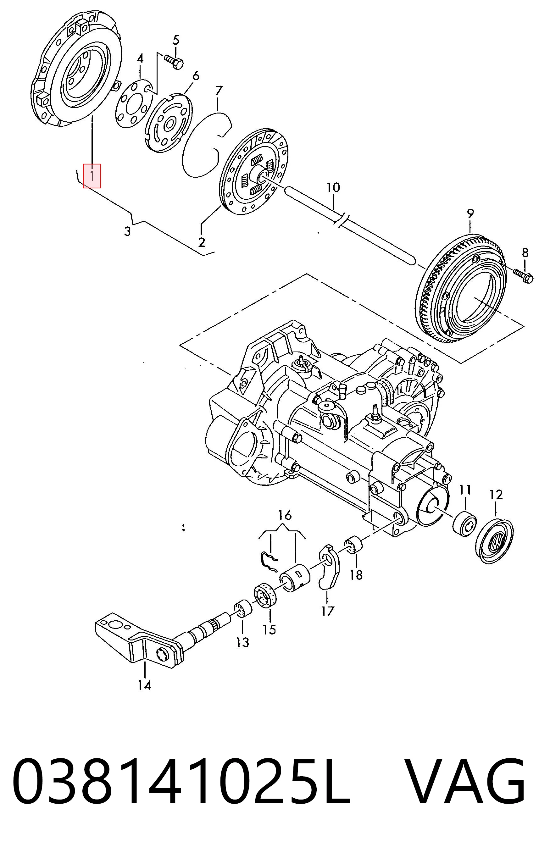 Cesta de embraiagem Seat Toledo II 1M2 ao melhor preço