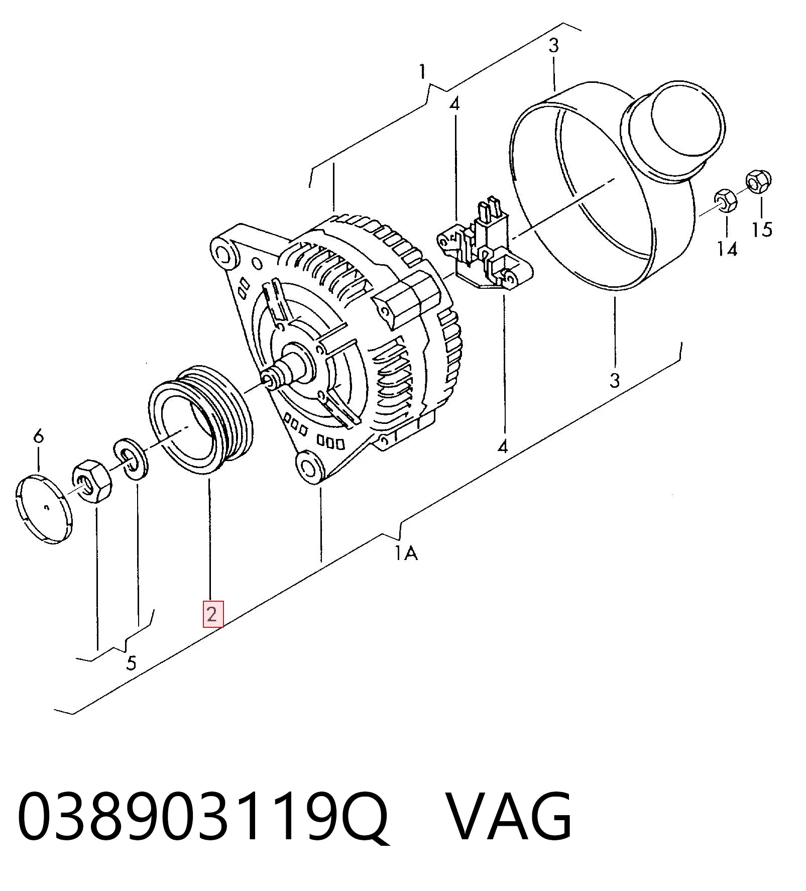 038903119Q VAG