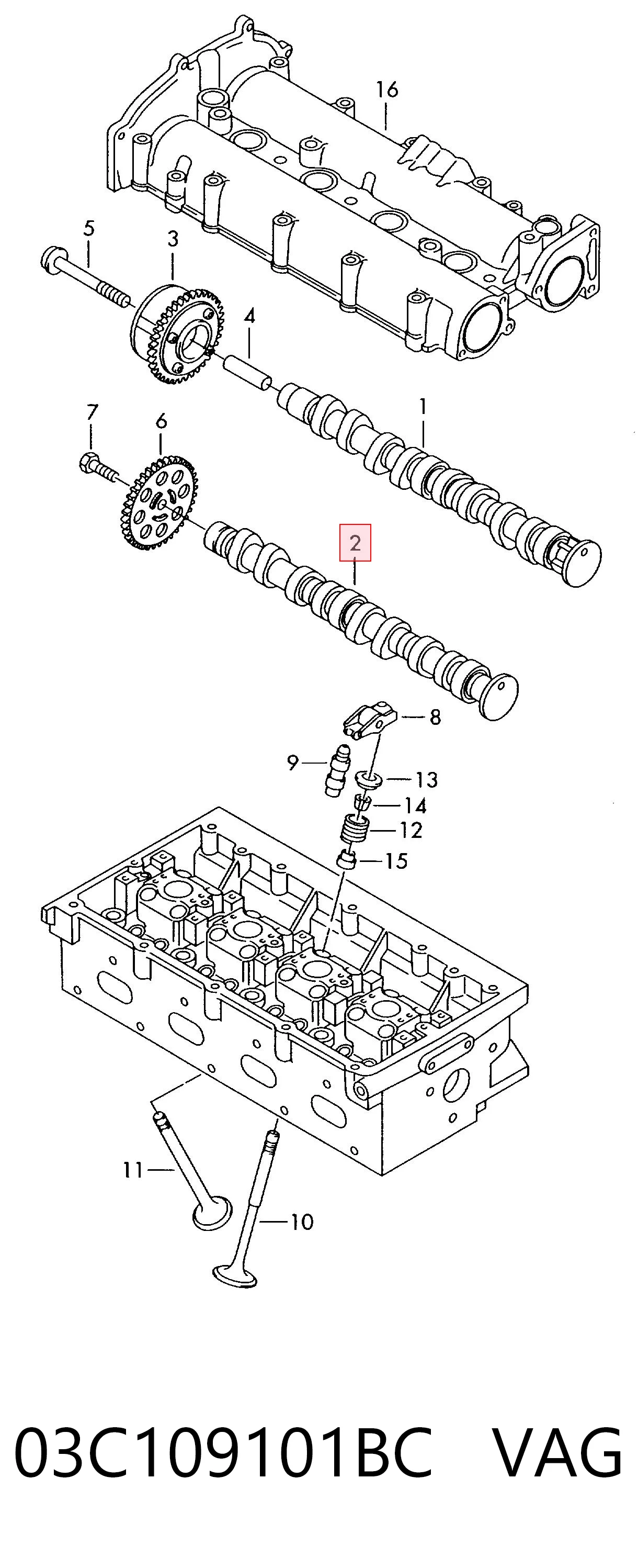 03C109101BC VAG