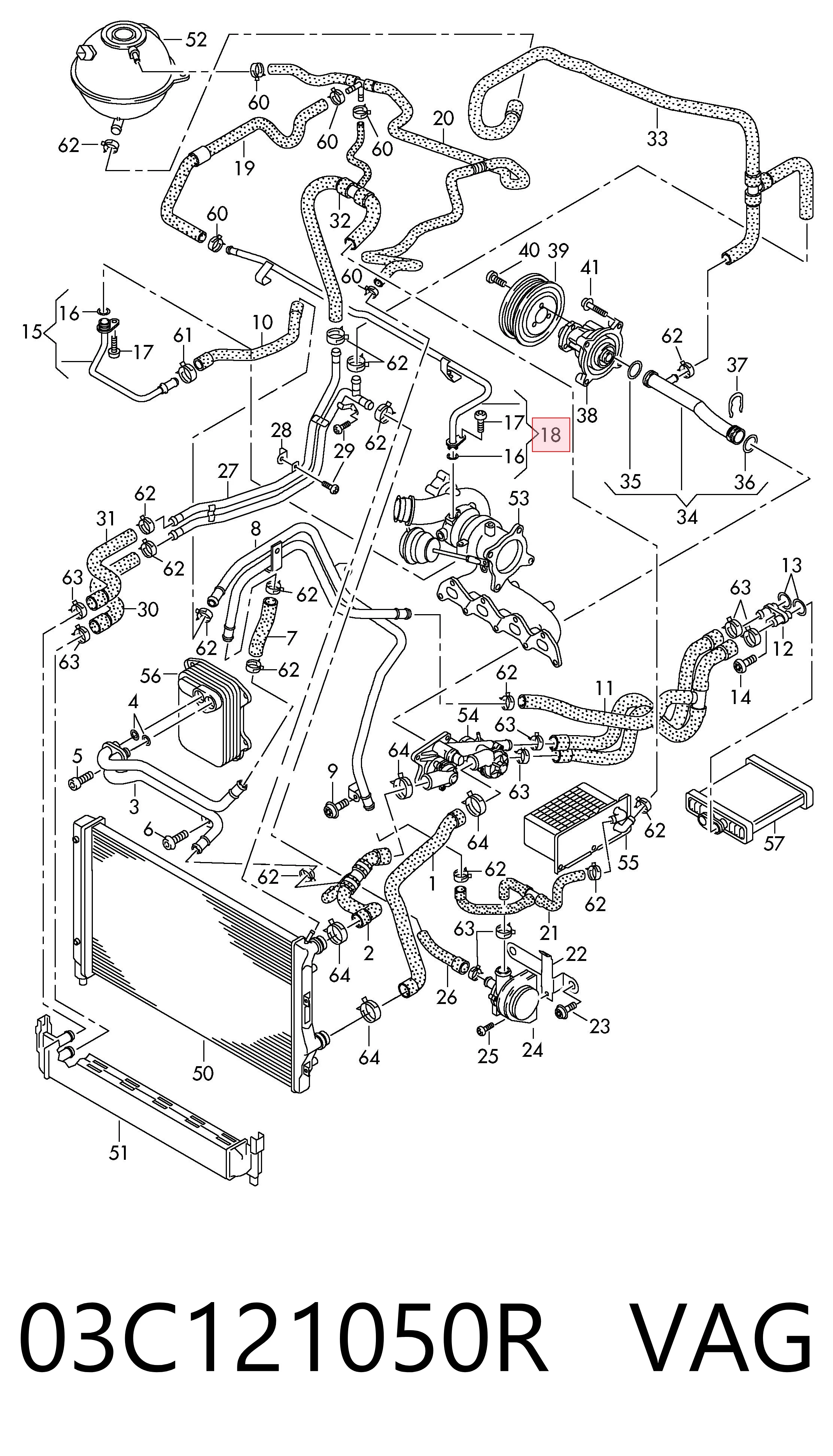 03C121050R VAG