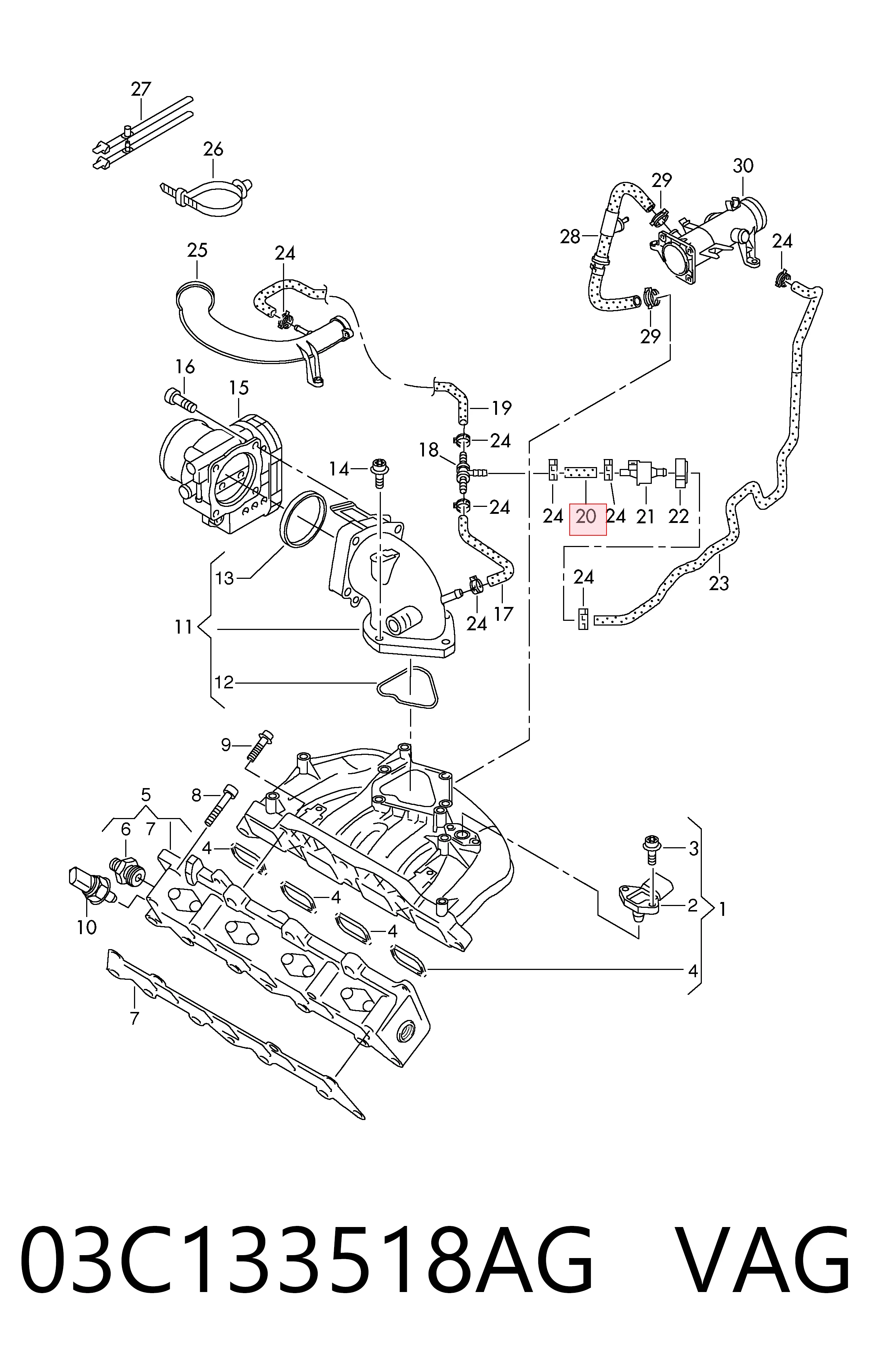 03C133518AG VAG