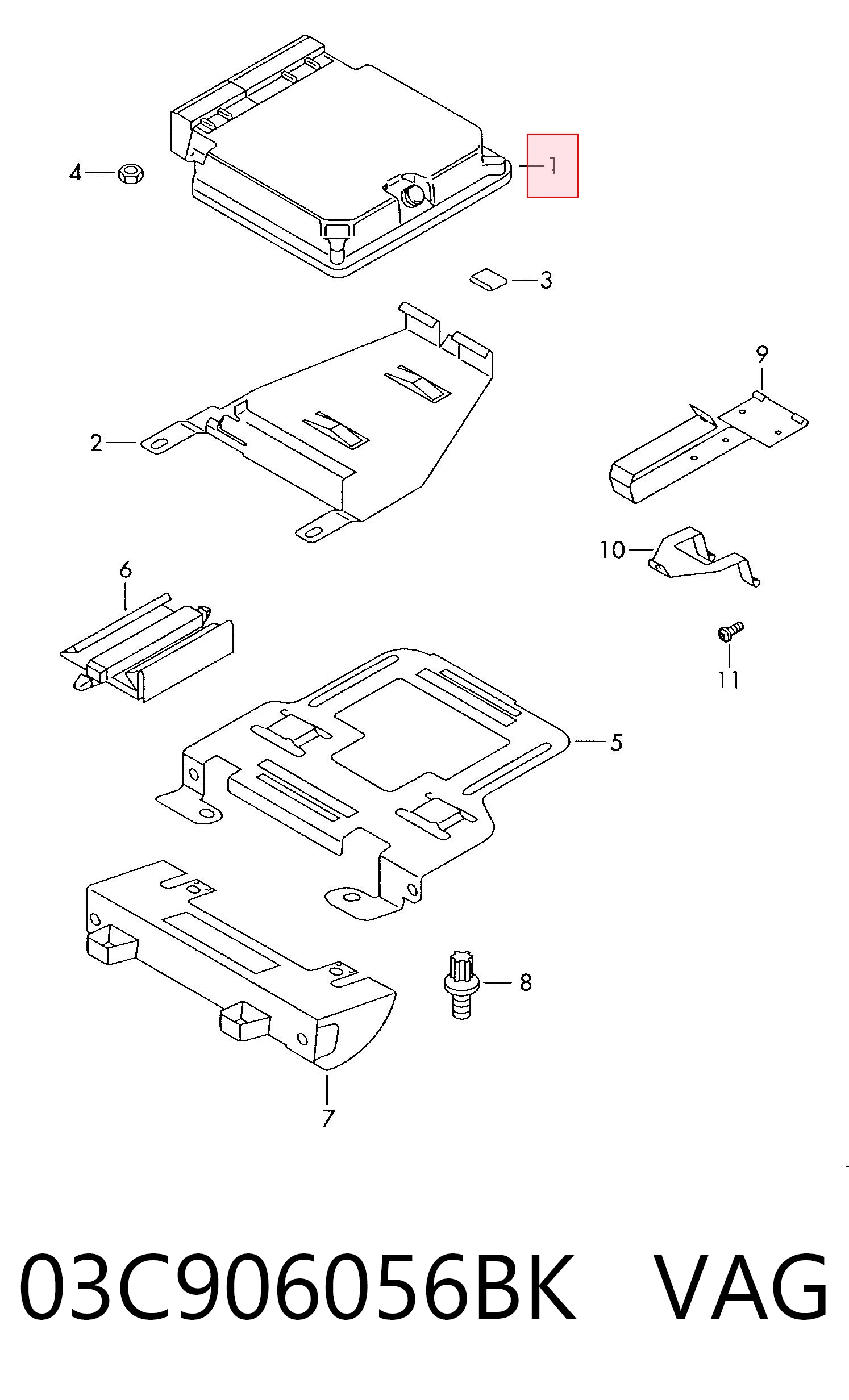 03C906056BK VAG