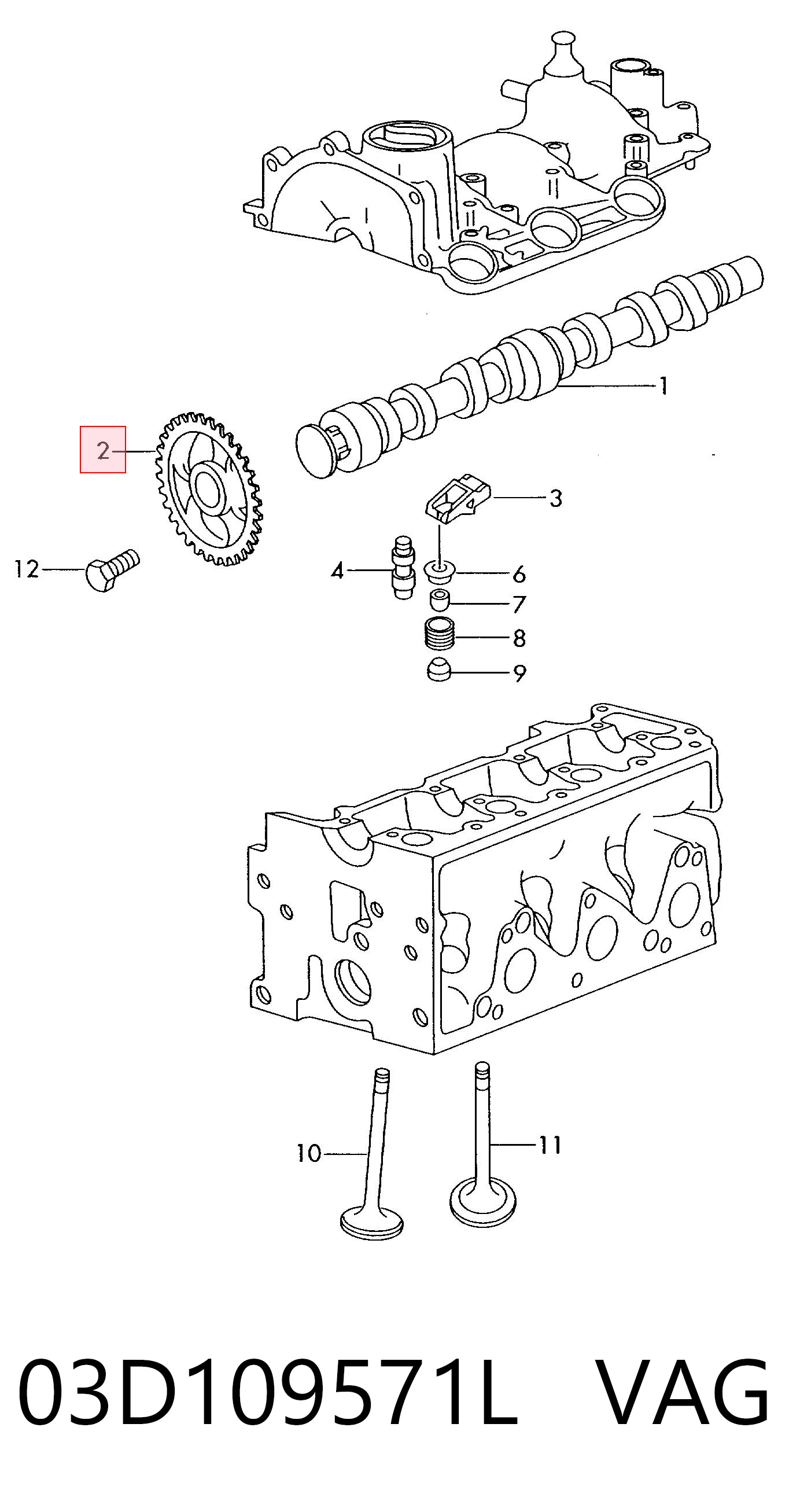 03D109571L VAG