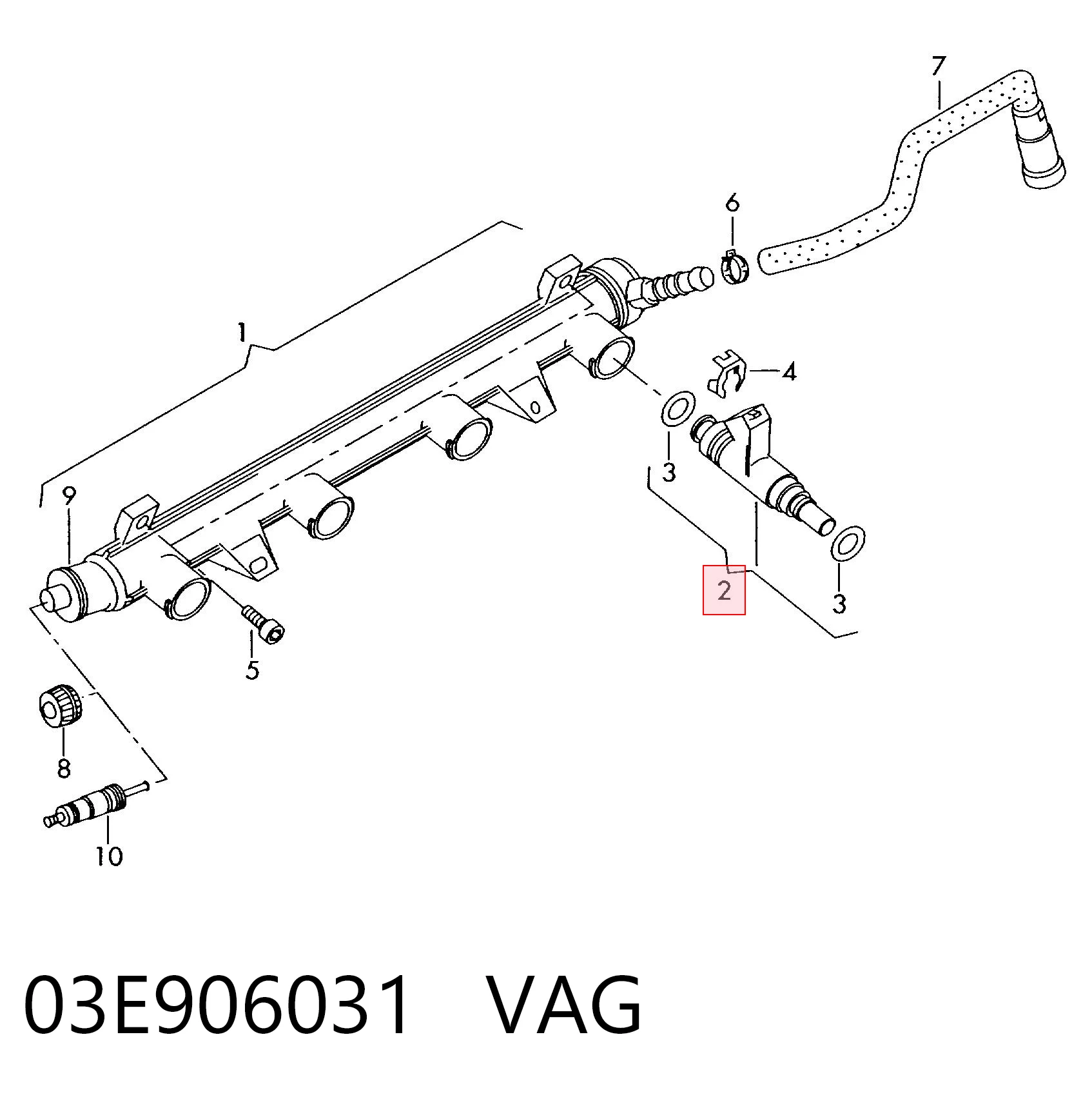 03E906031 VAG