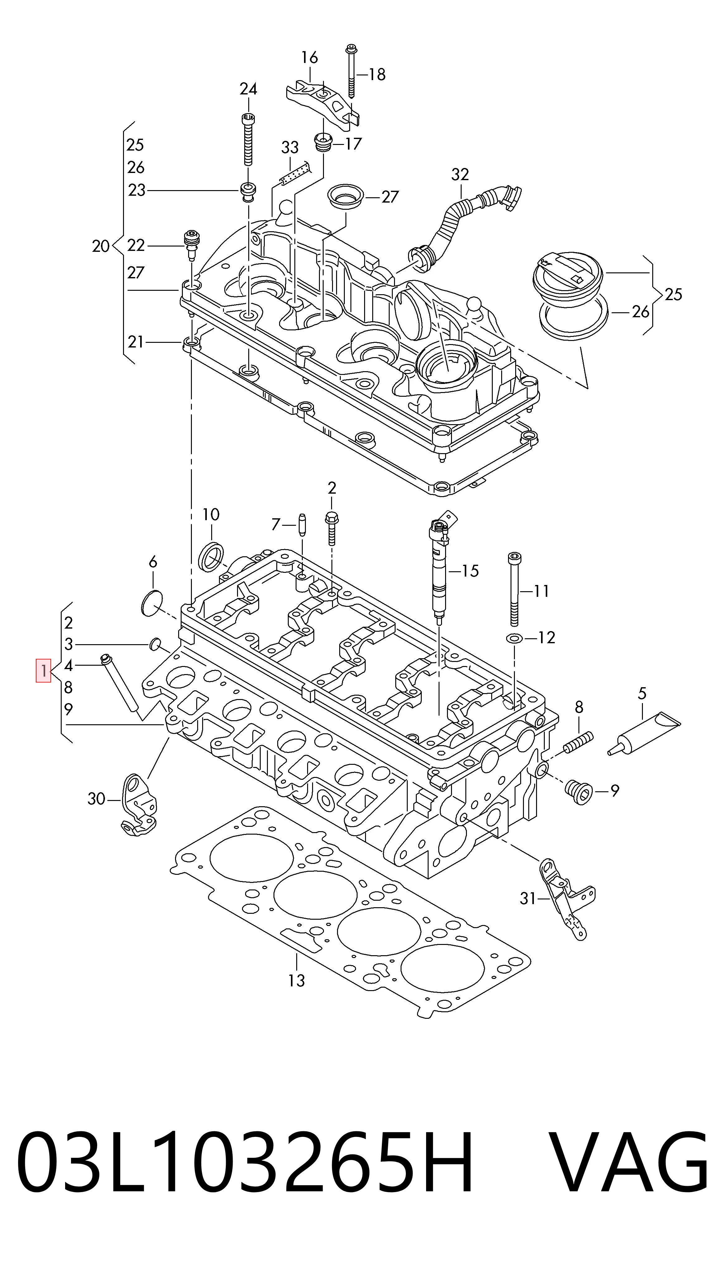 03L103265H VAG