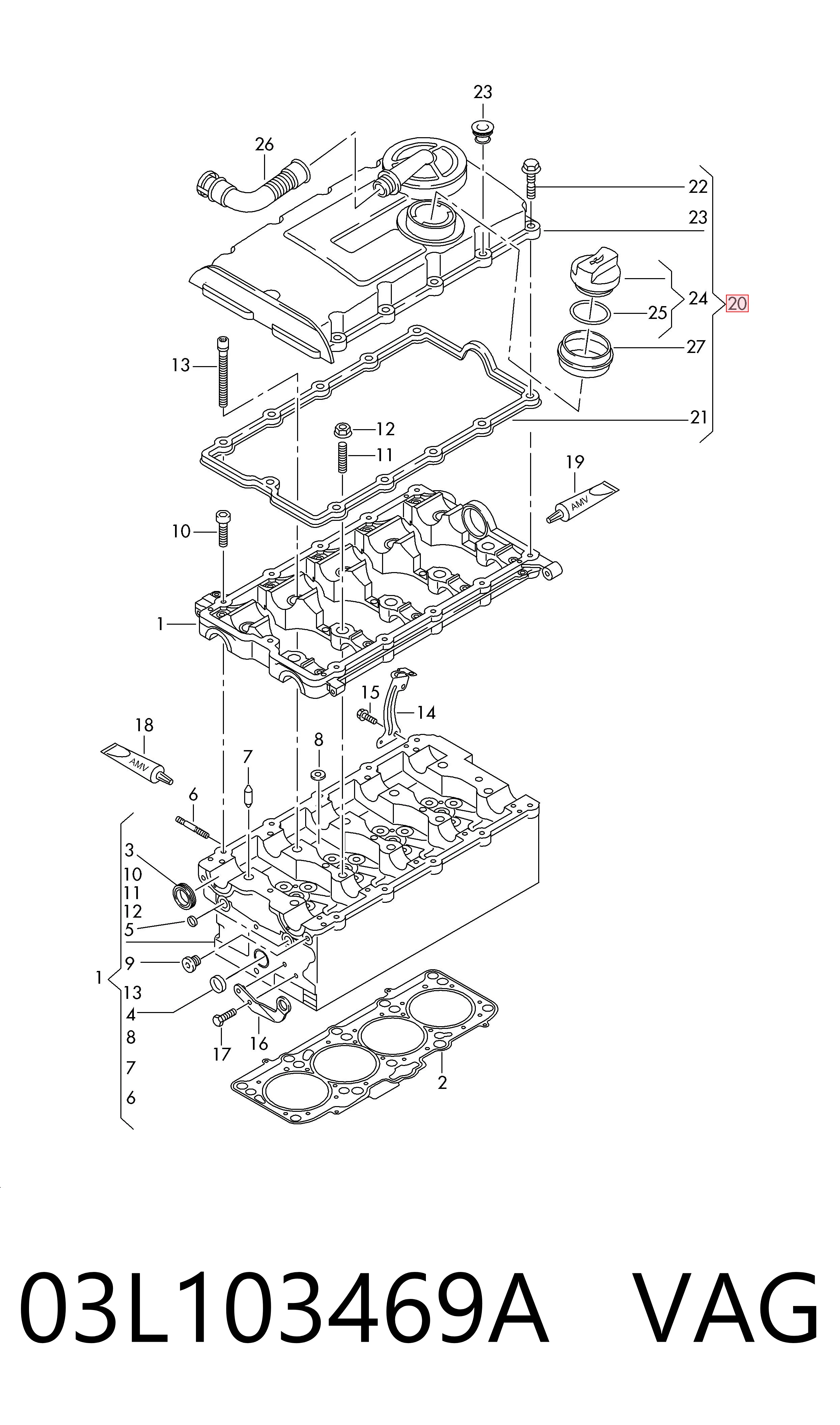  para Audi A4  (8K2)