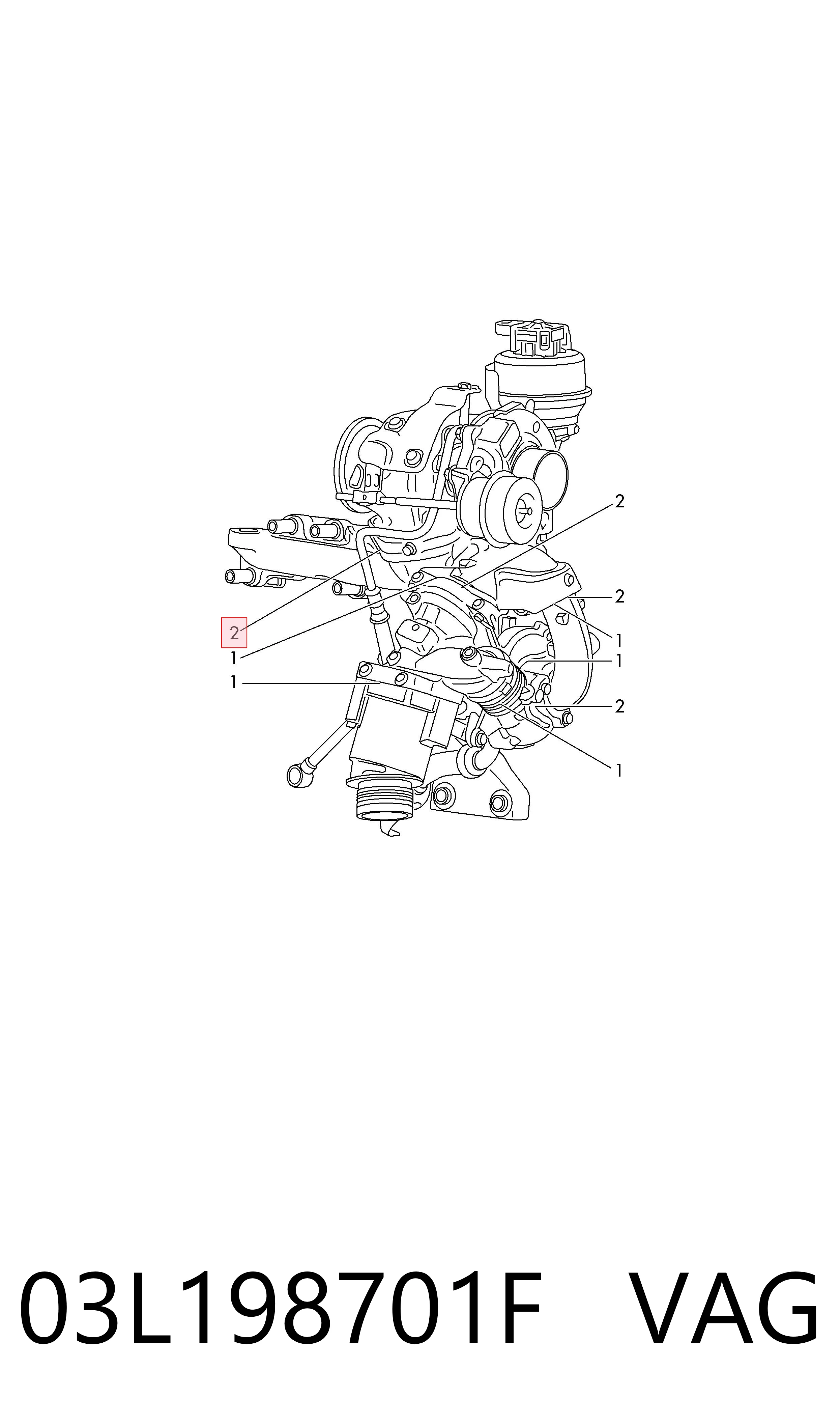 Geometria de turbina VAG 03L198701F preço, a partir de 56,21 USD