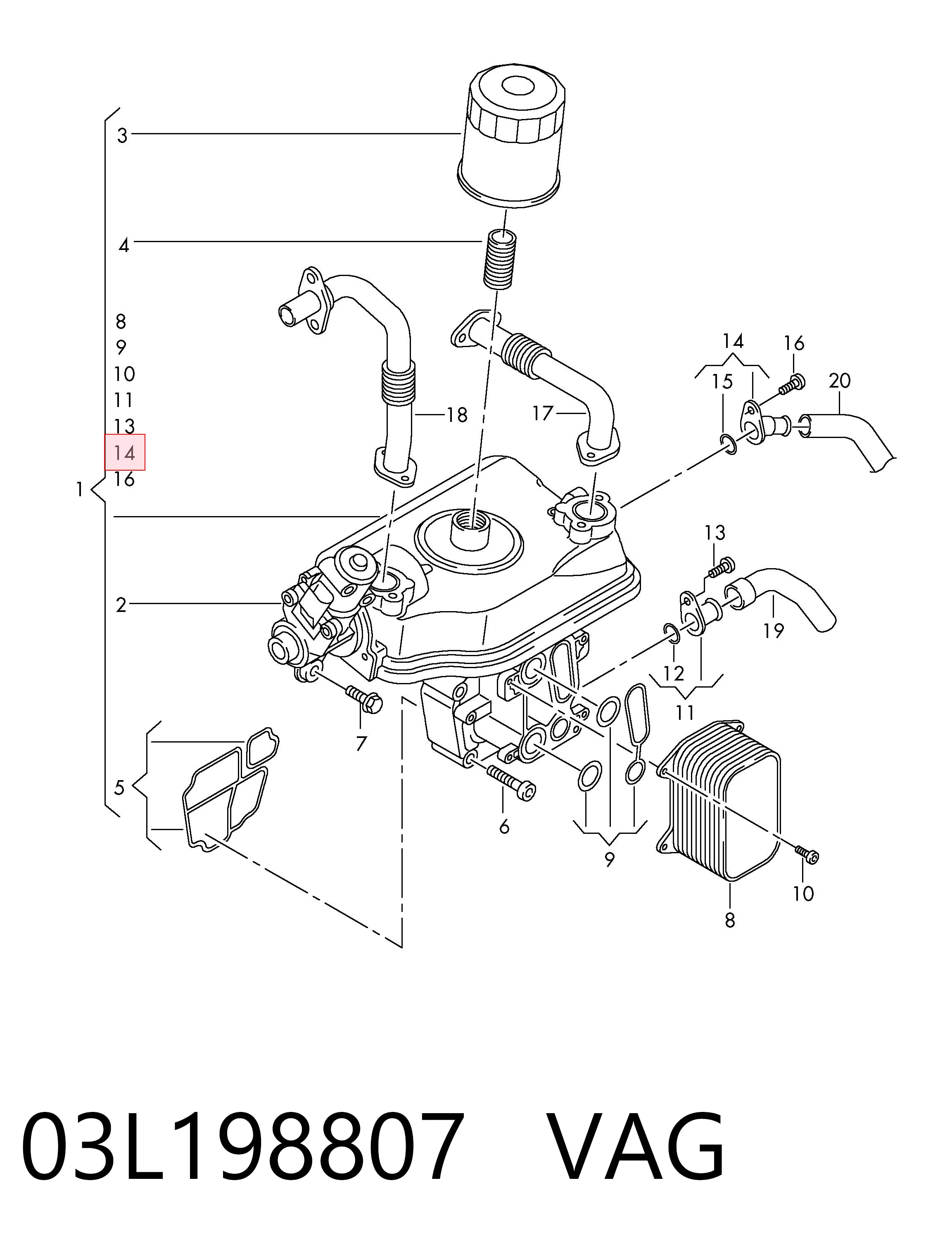 03L198807 VAG