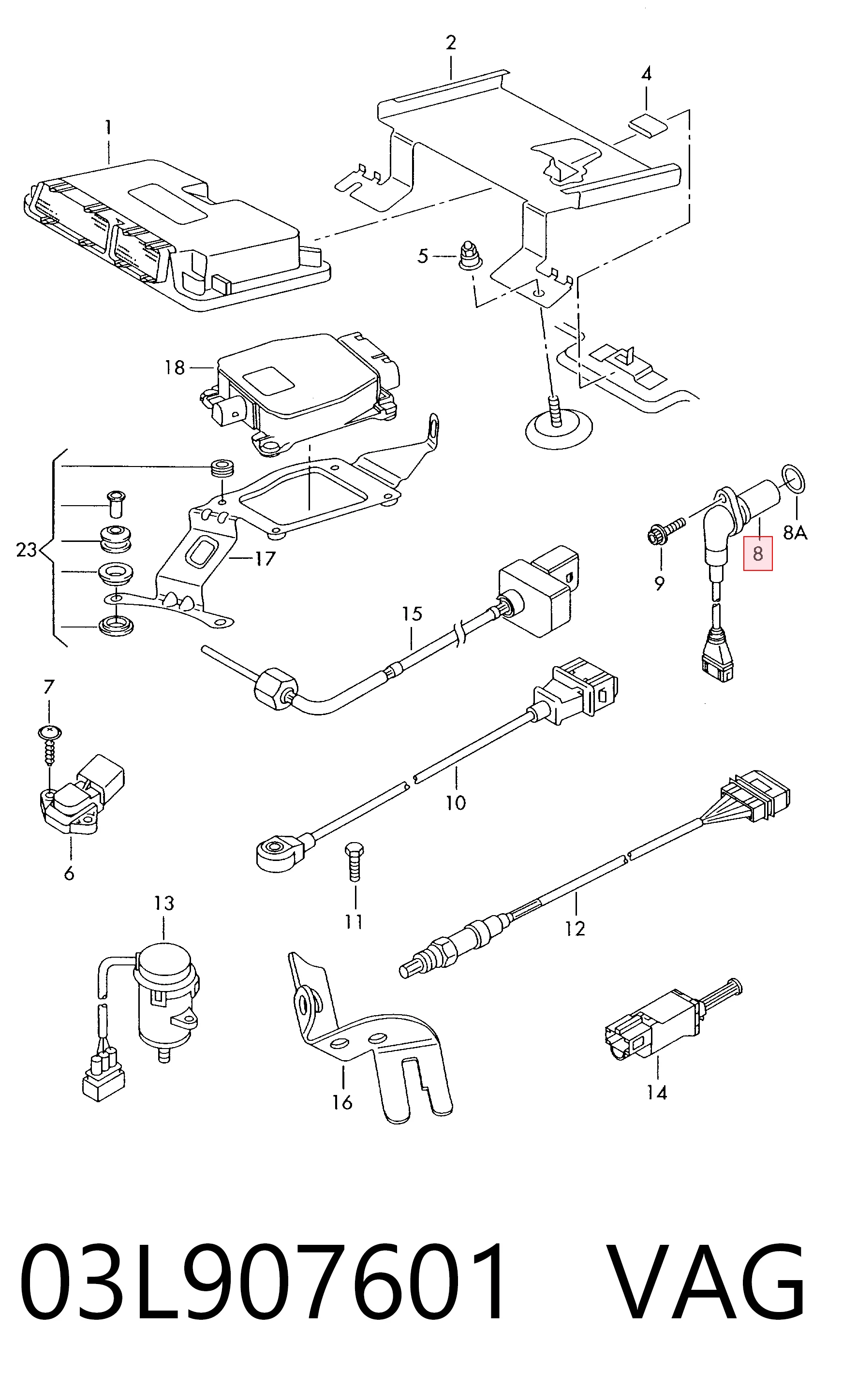03L907601 VAG