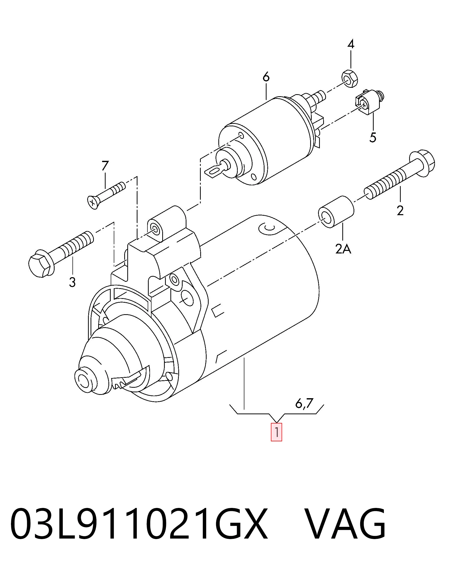 03L911021GX VAG