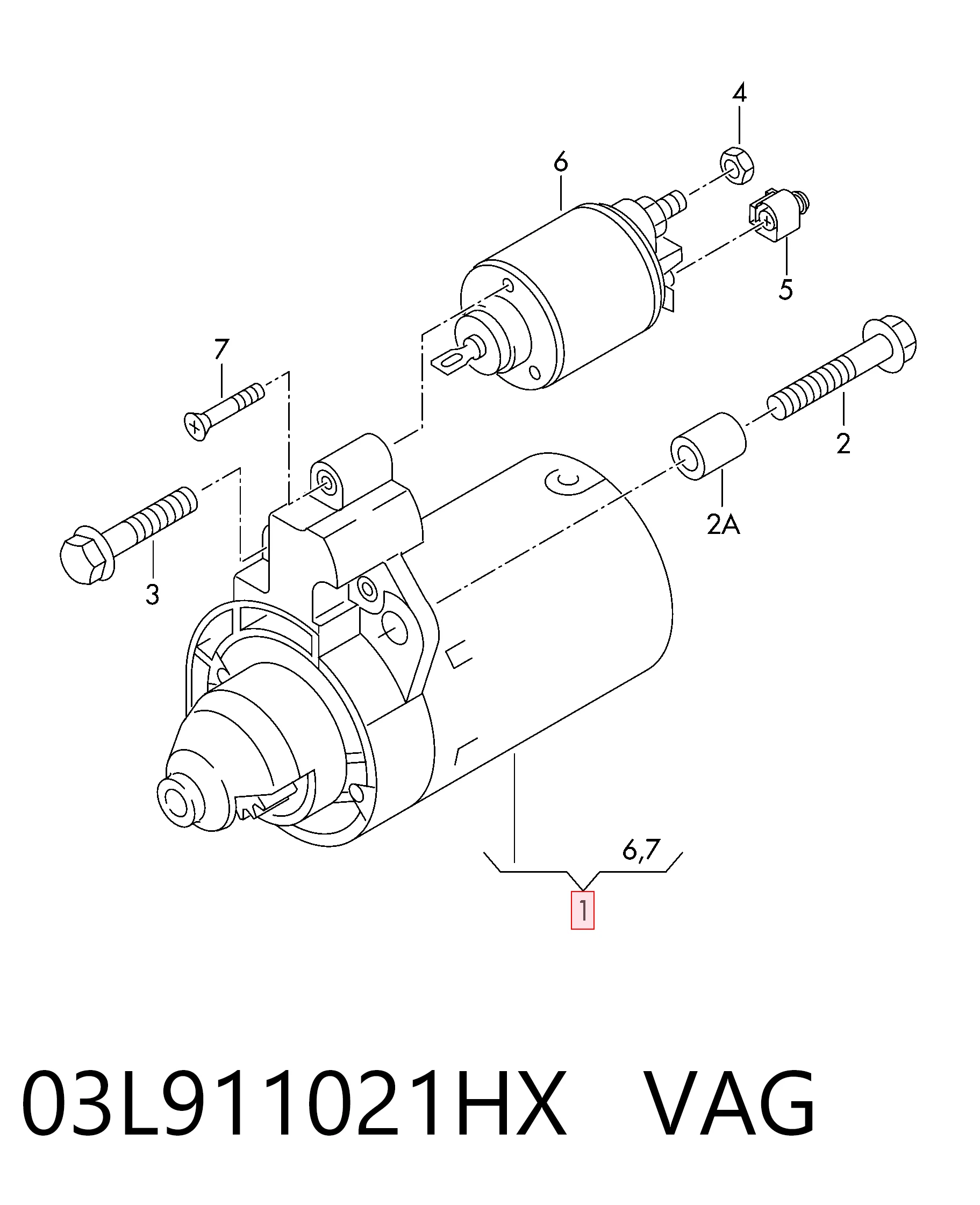 03L911021HX VAG