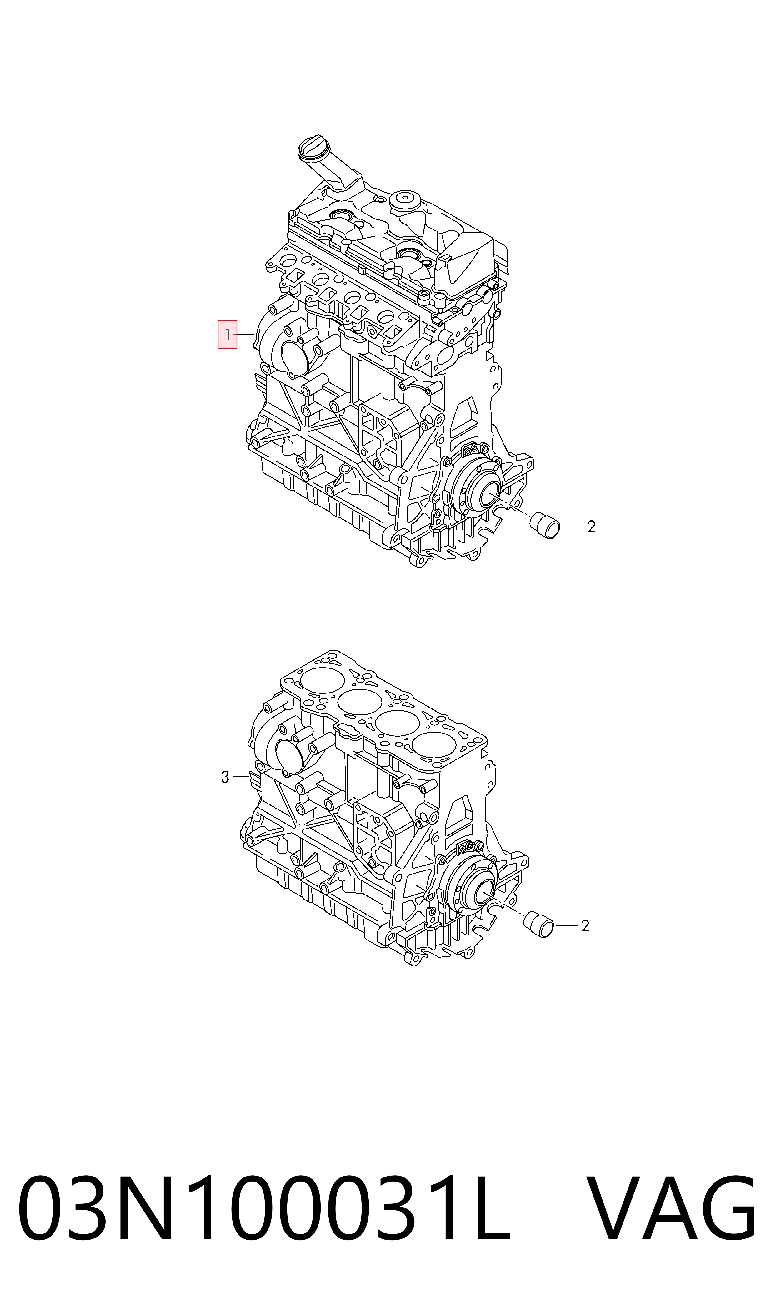 Motor montado para Volkswagen Crafter  SY, SX, SYB, SYC, SYD, SYM