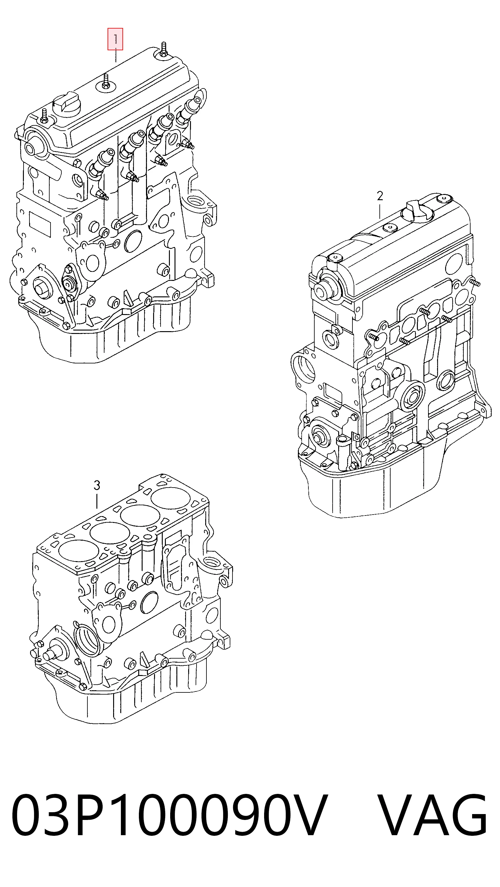 03P100090V VAG
