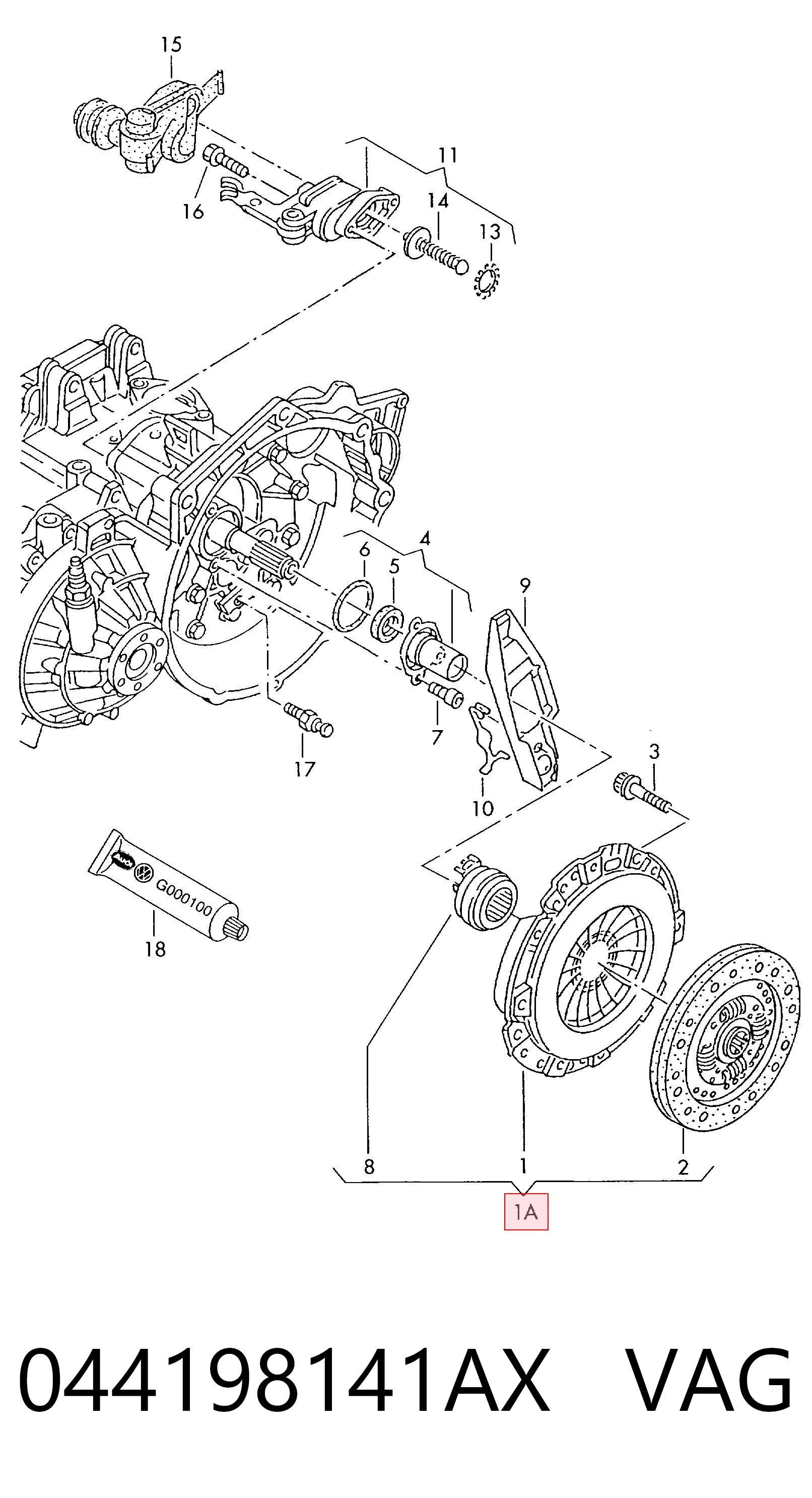 044198141AX VAG