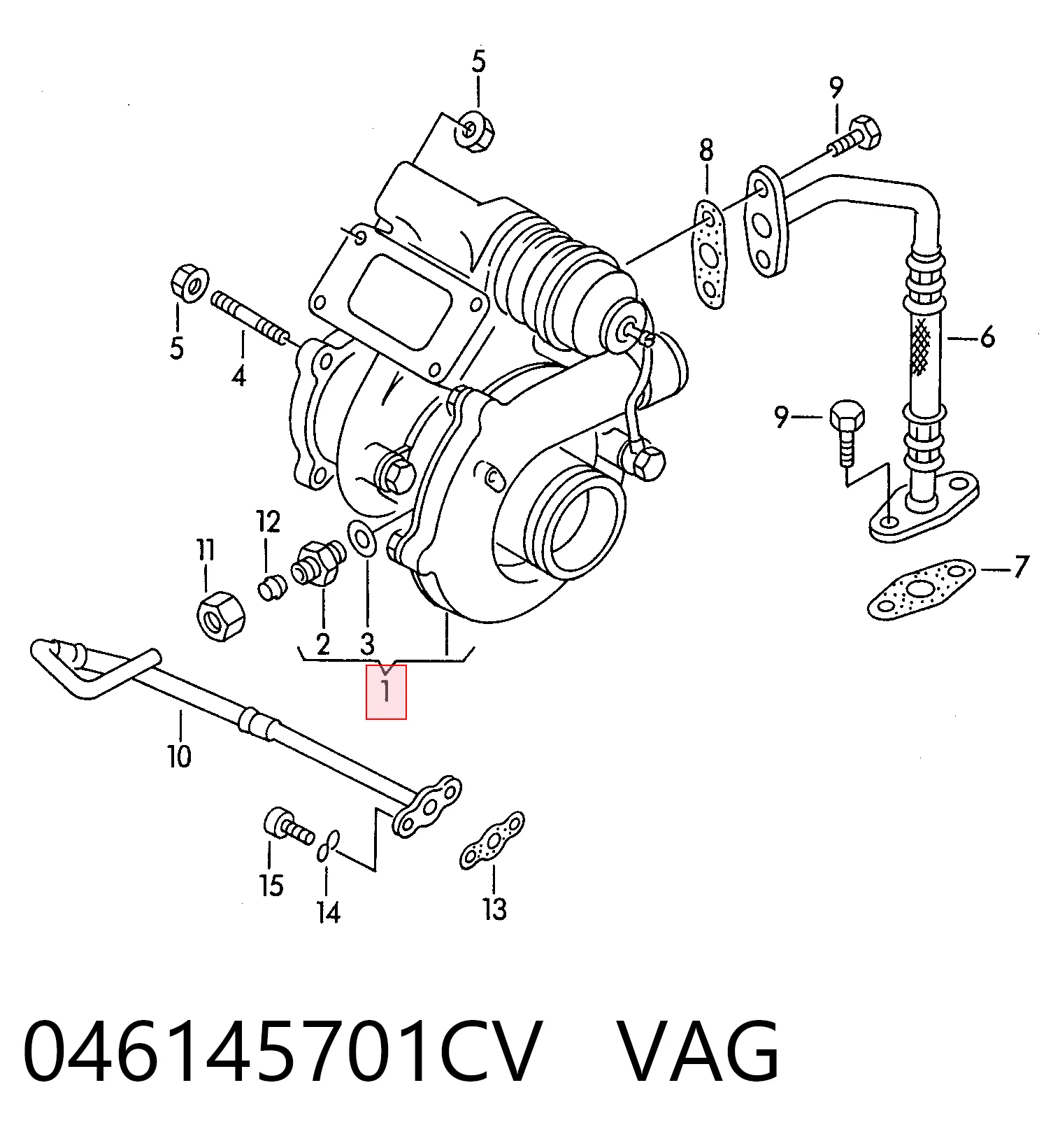 Turbina Audi 100 preço, a partir de 109,20 USD