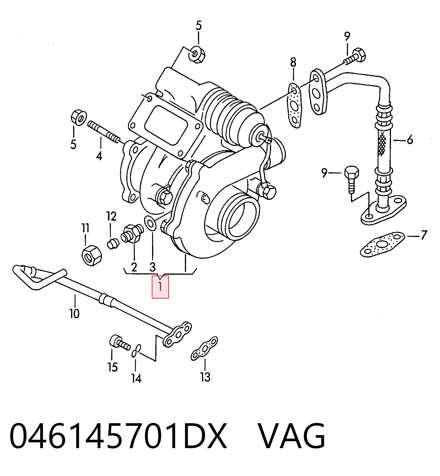 Turbina Audi 100  4A2 ao melhor preço