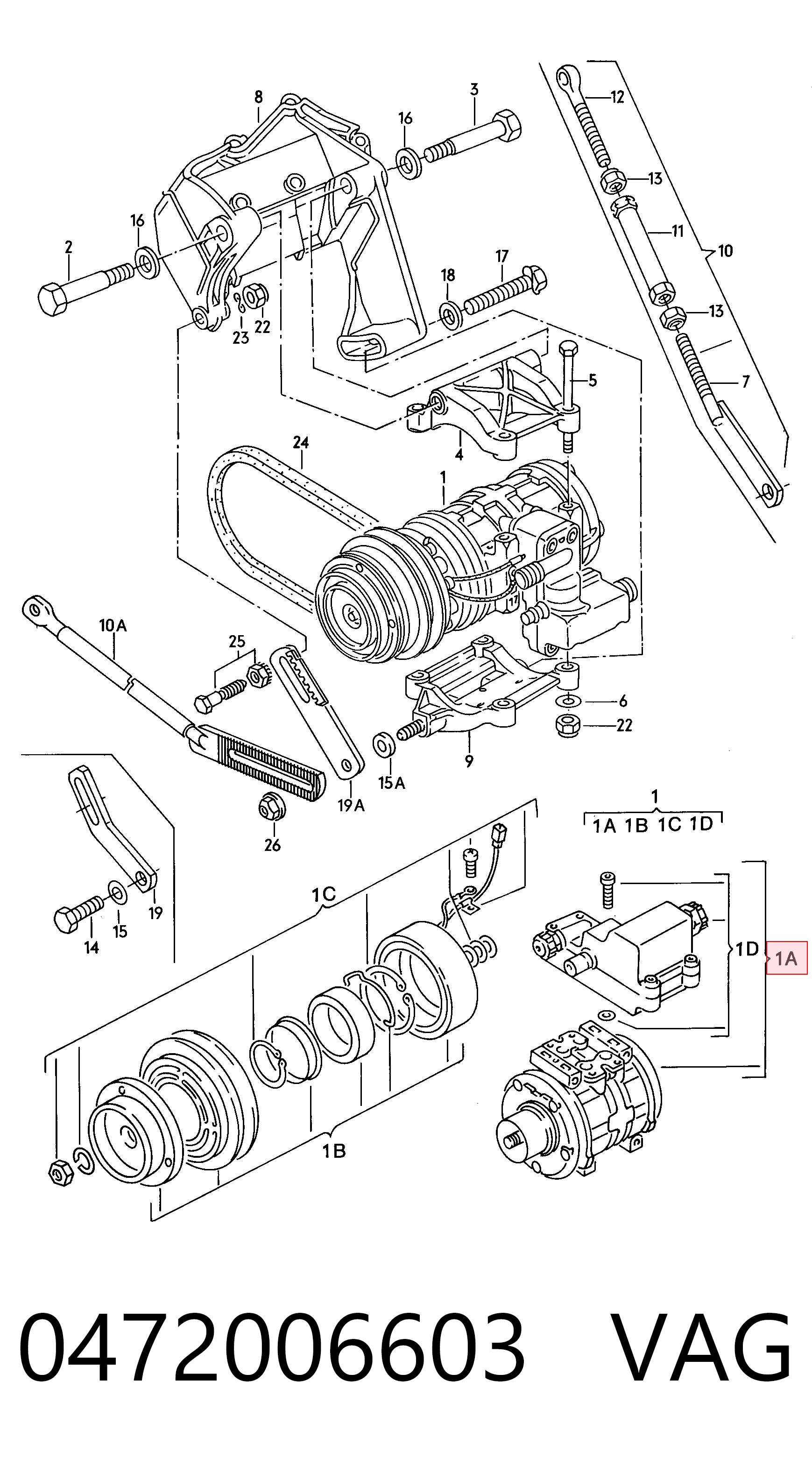 Compressor de aparelho de ar condicionado Four Seasons 57357 preço, a partir de 353,48 USD