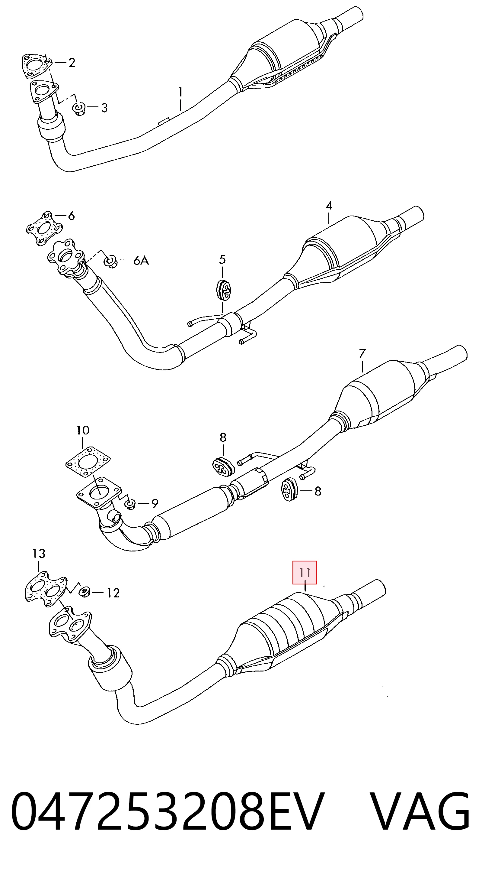 047253208EV VAG