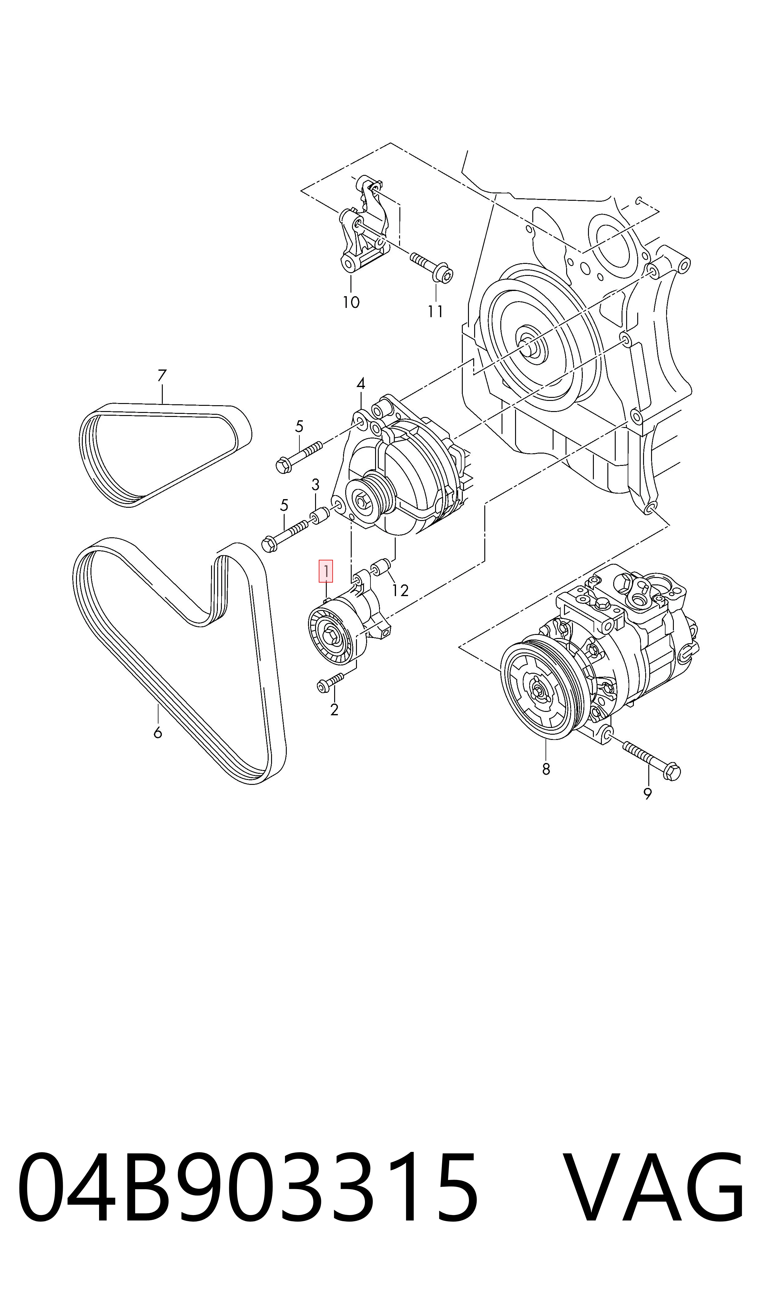 04B903315 VAG